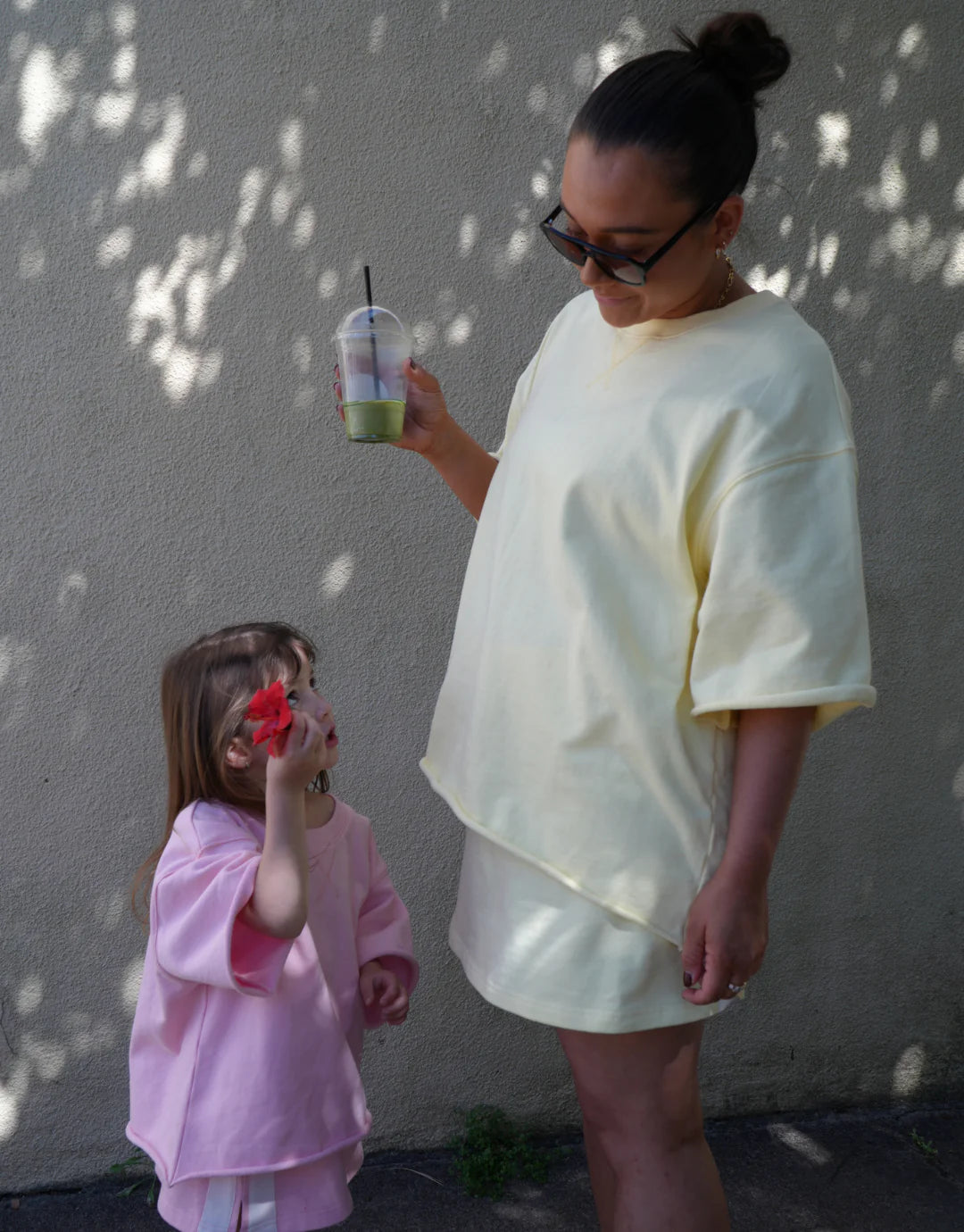 Luna Lane/ The Mason Tee-Lemon