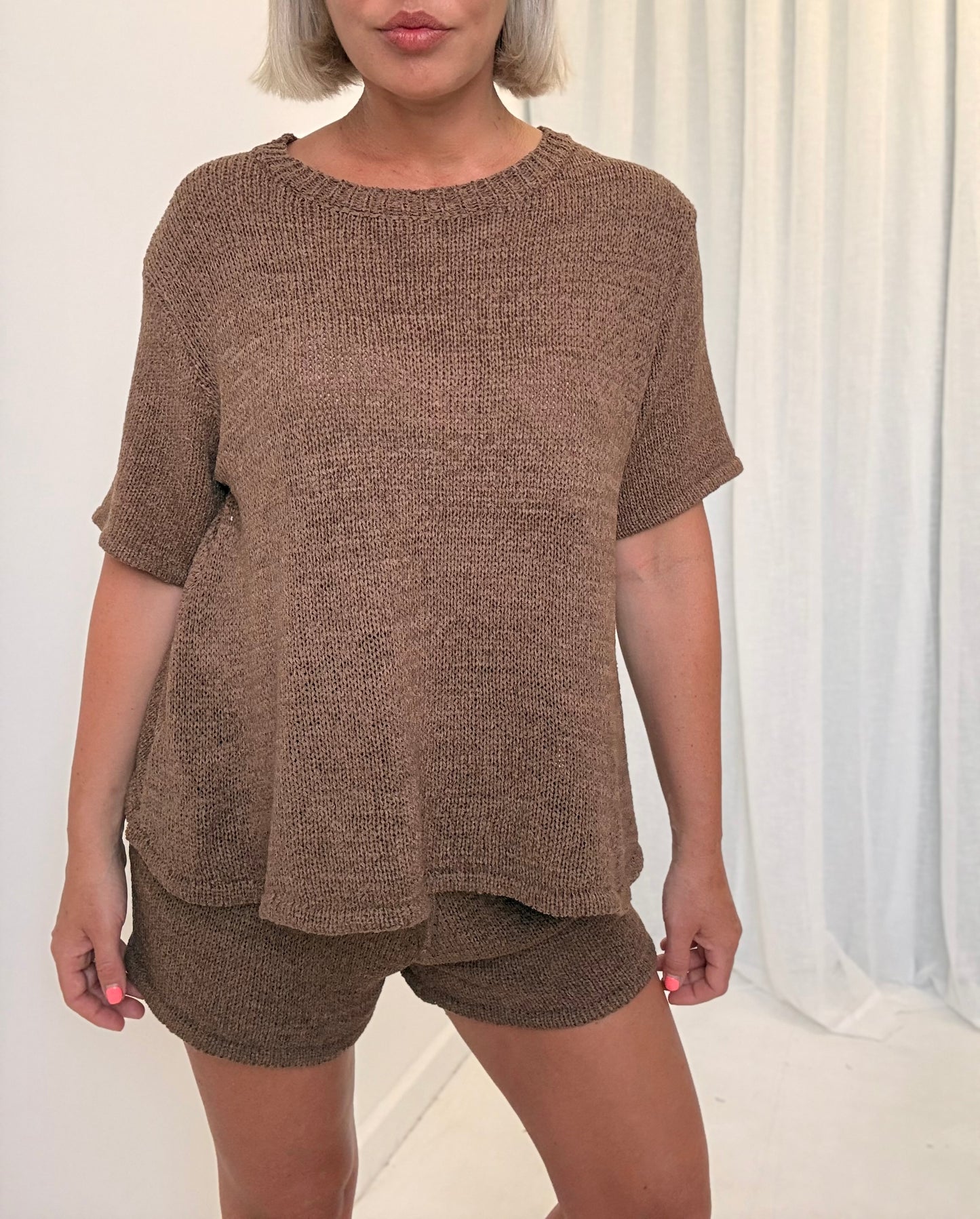 By Frankie / Knit Set- Chocolate