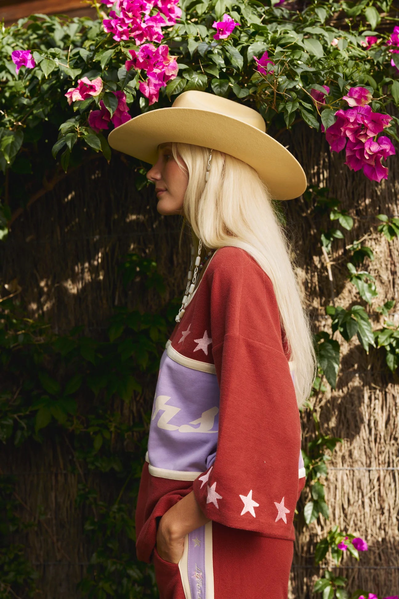 ONLY LOVERS LEFT-
SURF LEAGUE JERSEY - BURGUNDY