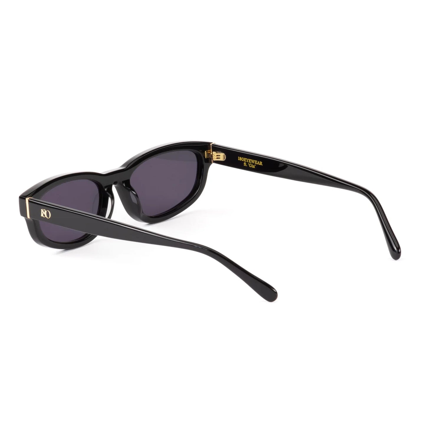 180 EYEWEAR 'GIA' FT. GLOSS BLACK W. BLACK LENS