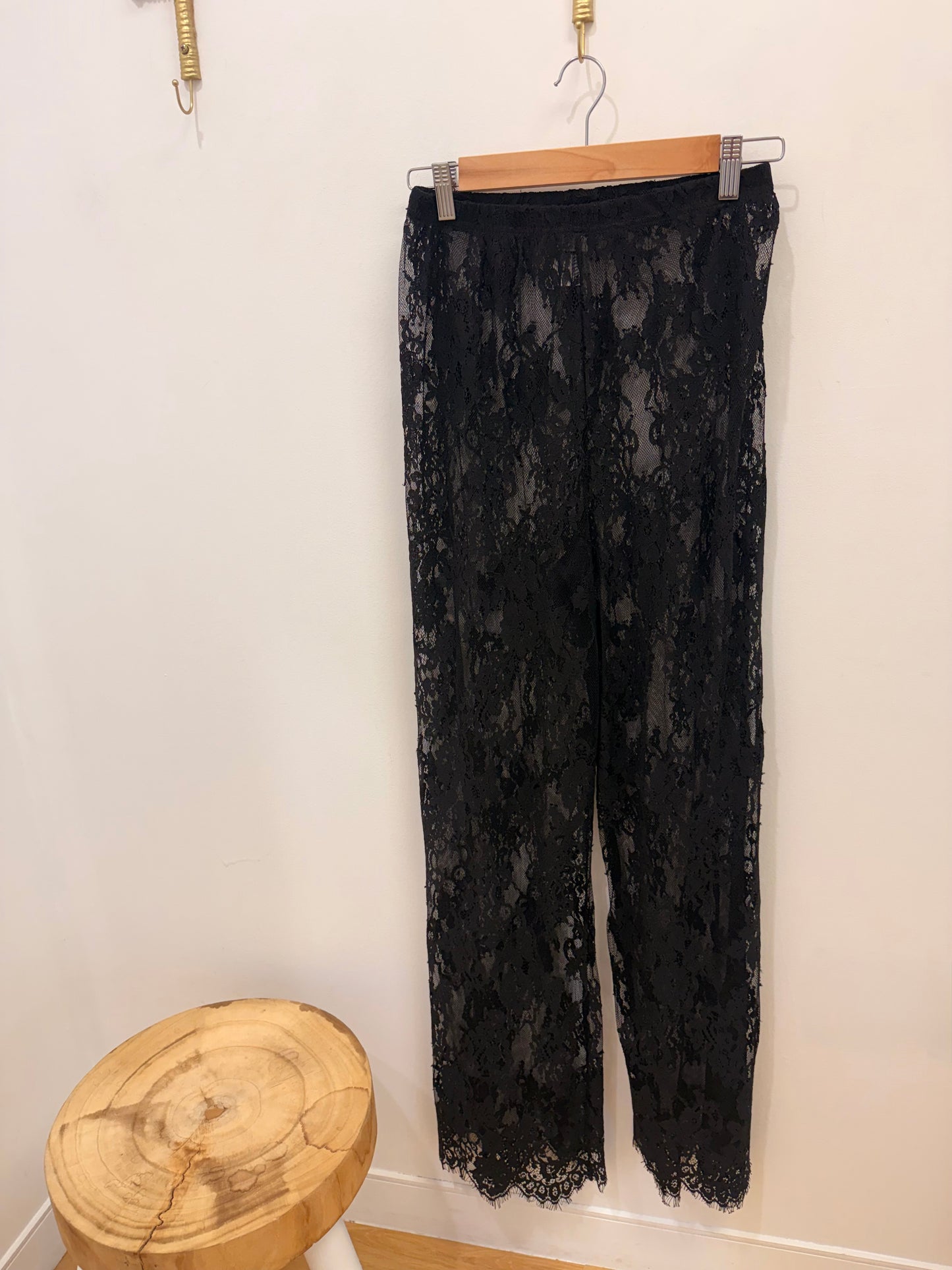 By Frankie/ Cartel Lace Pant- Black