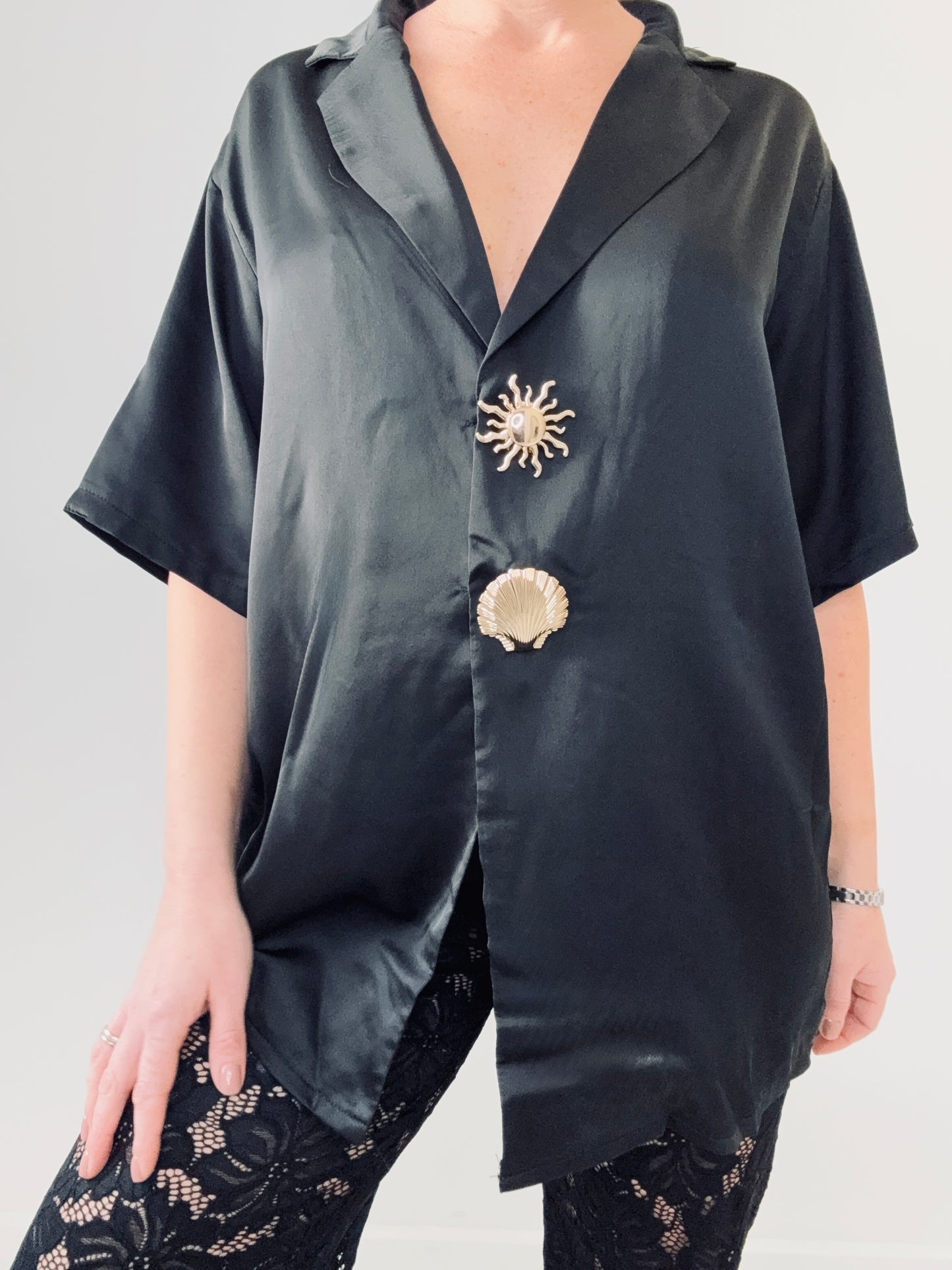 Ella lace set- Black