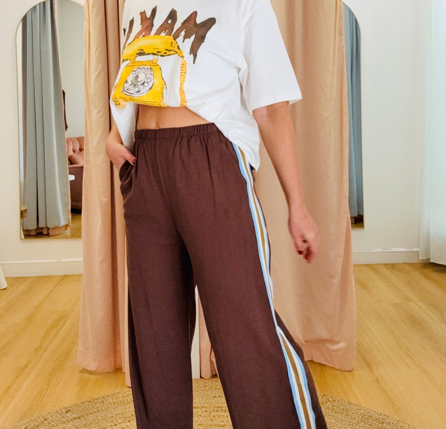 By Frankie/Racer Pant-Sky Choc