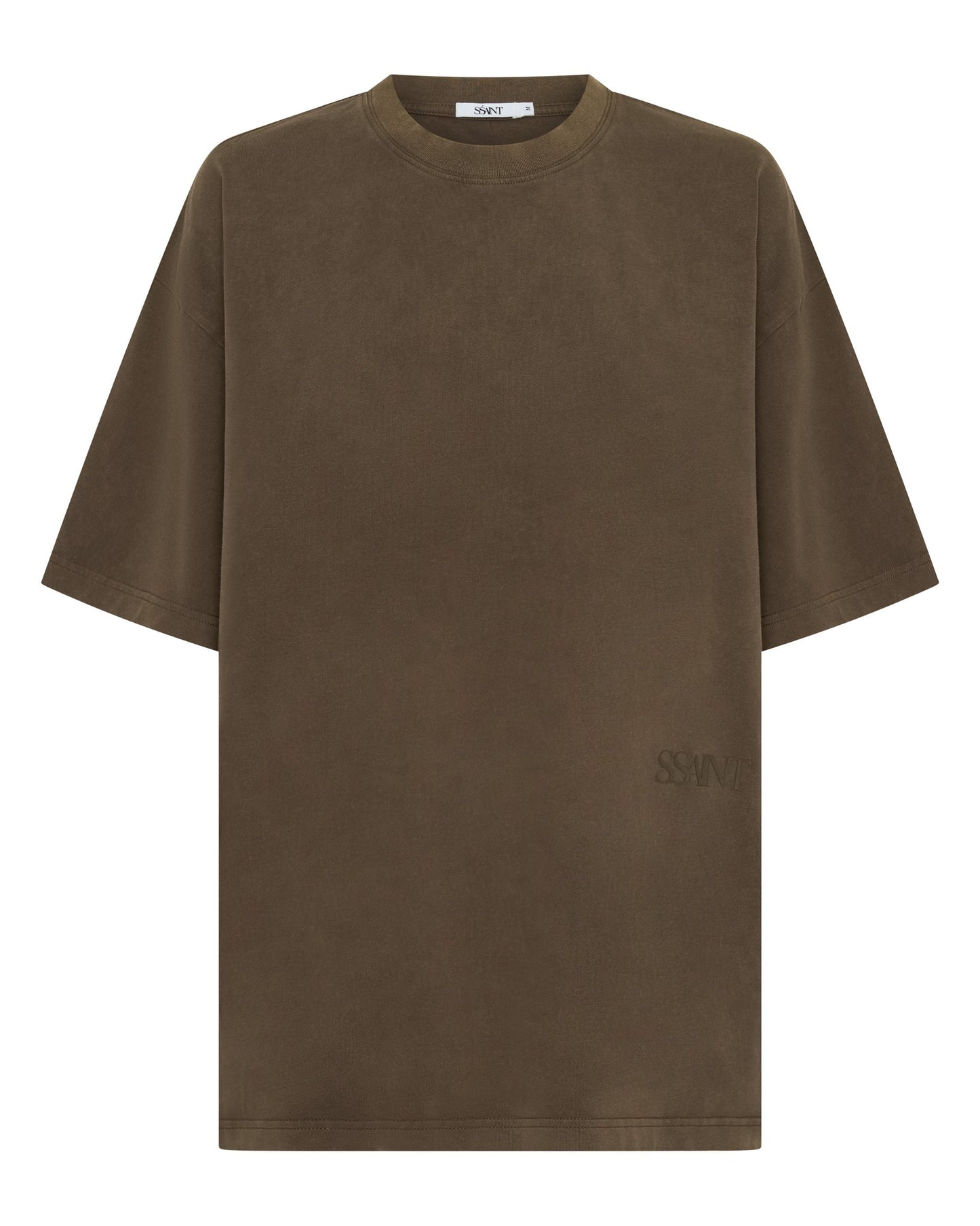 SSAINT- THE LEGACY TEE - VINTAGE BROWN // TONAL LOGO