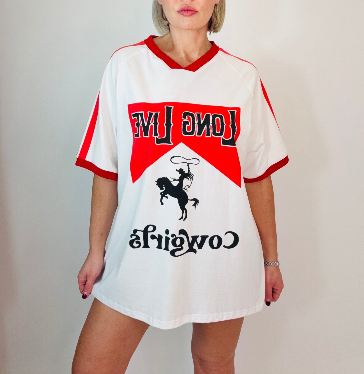 Racer Tee / Long Live Cowgirls