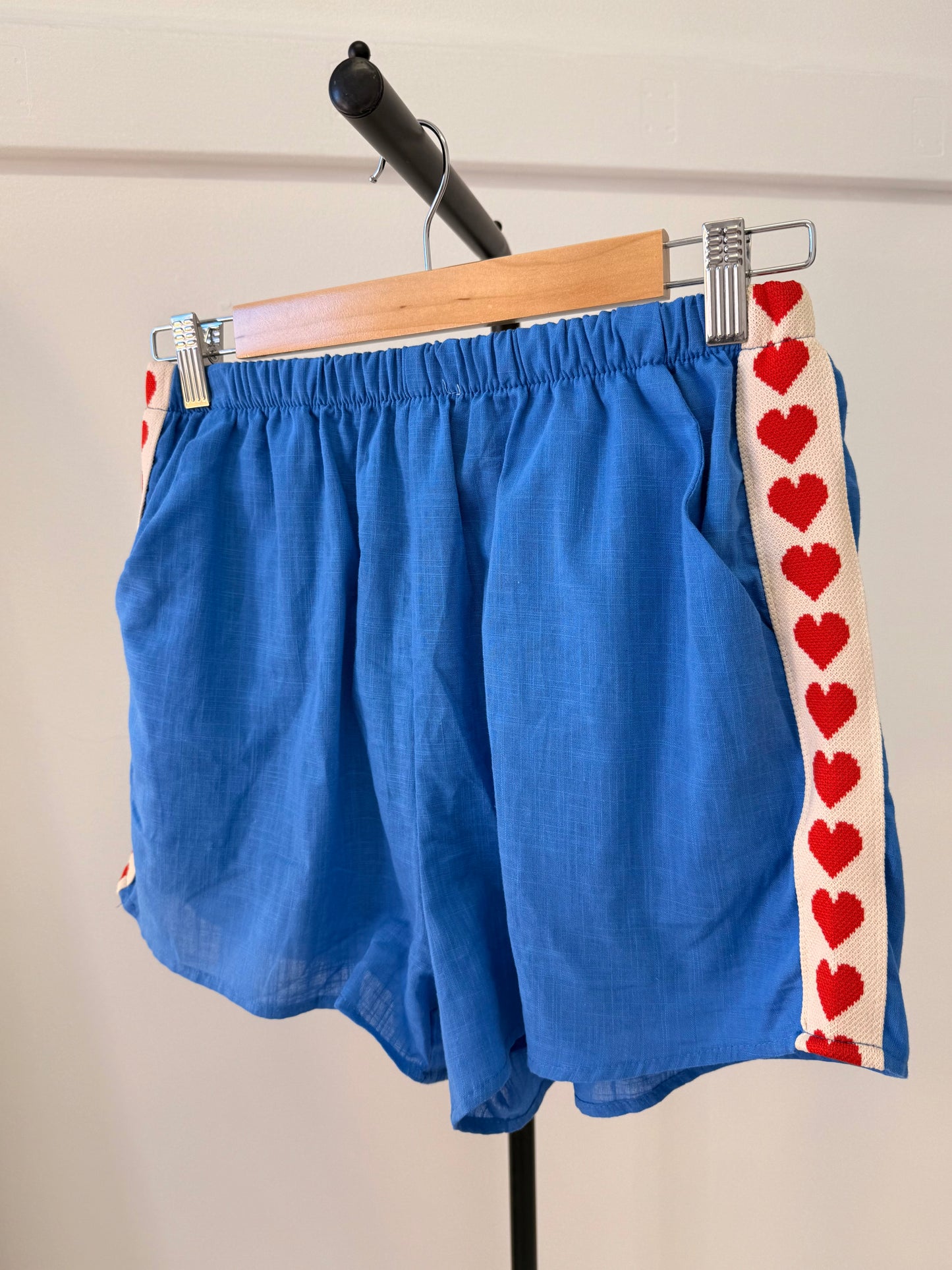By Frankie/ Heart Racer Short-Blue