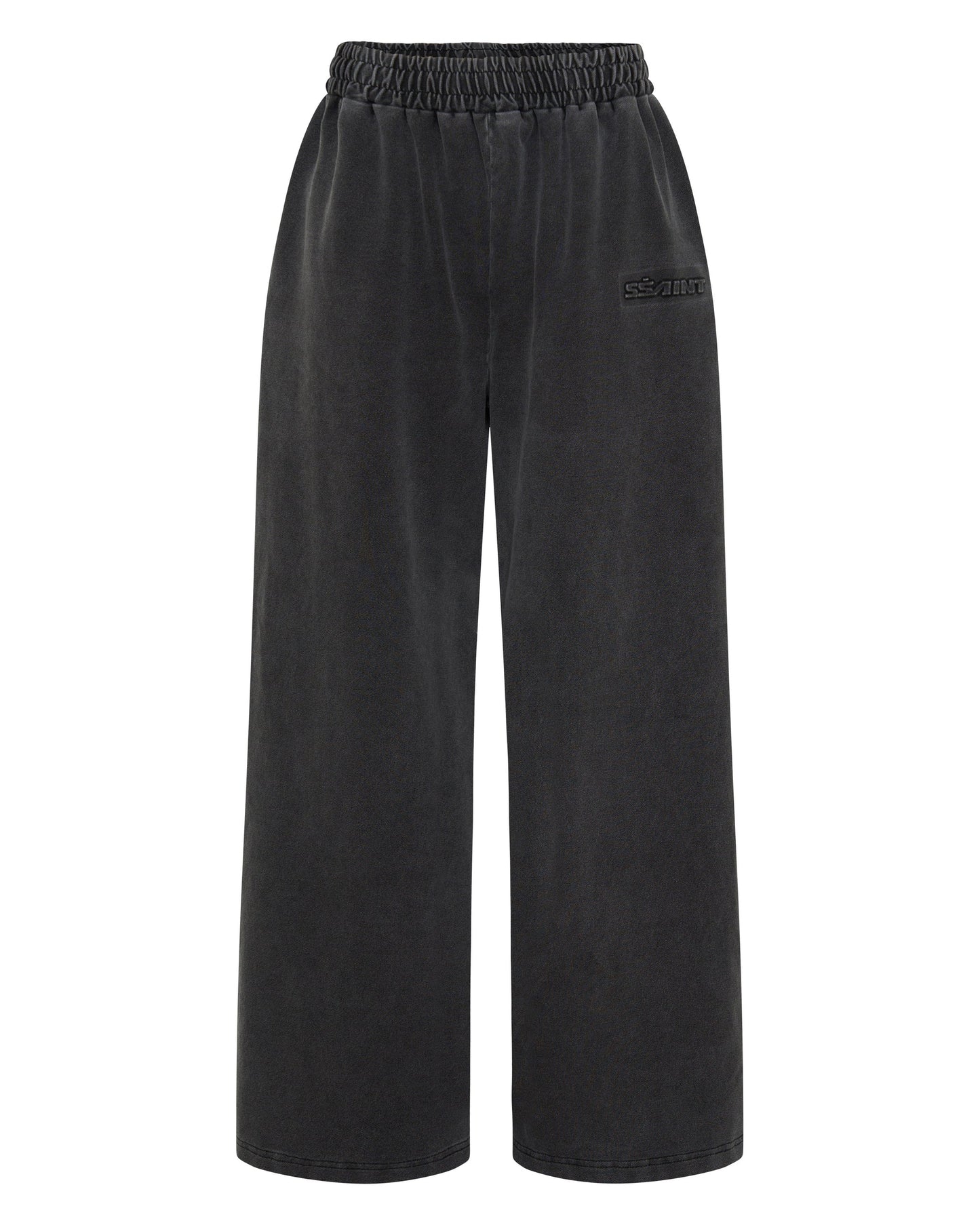 SŚAINT ACID WASH TRACKPANT - CHARCOAL