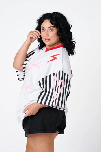 HIBISCUS HOTEL- Heartbreaker Oversized Tee