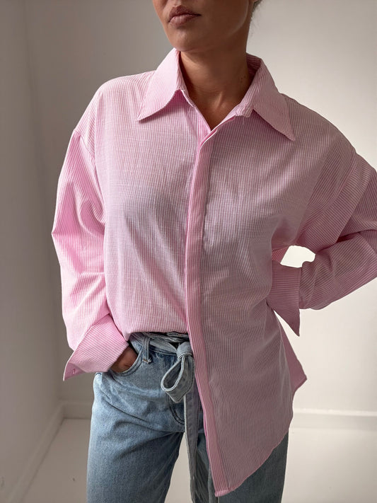 Noah oversized shirt- Pink