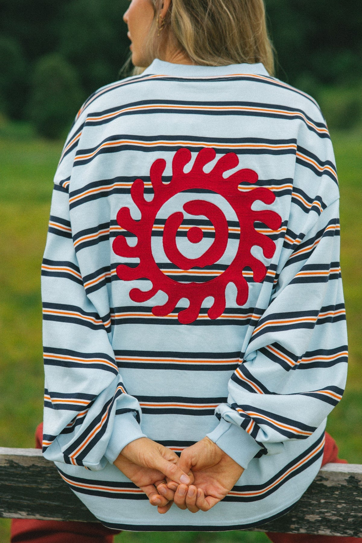 CRACKER DAY CLUB- NAUTICAL LONG SLEEVE TEE - CAPTAINS