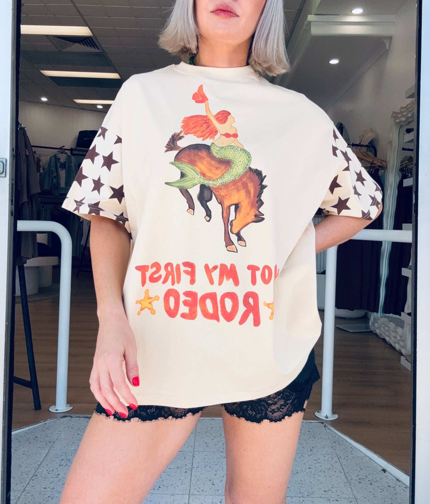 Rodeo Star Oversized Tee