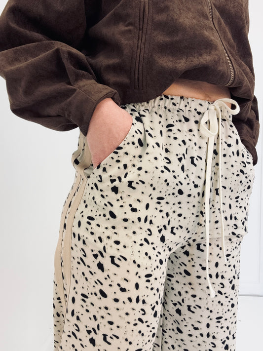 Harper Racer Pant- Cream
