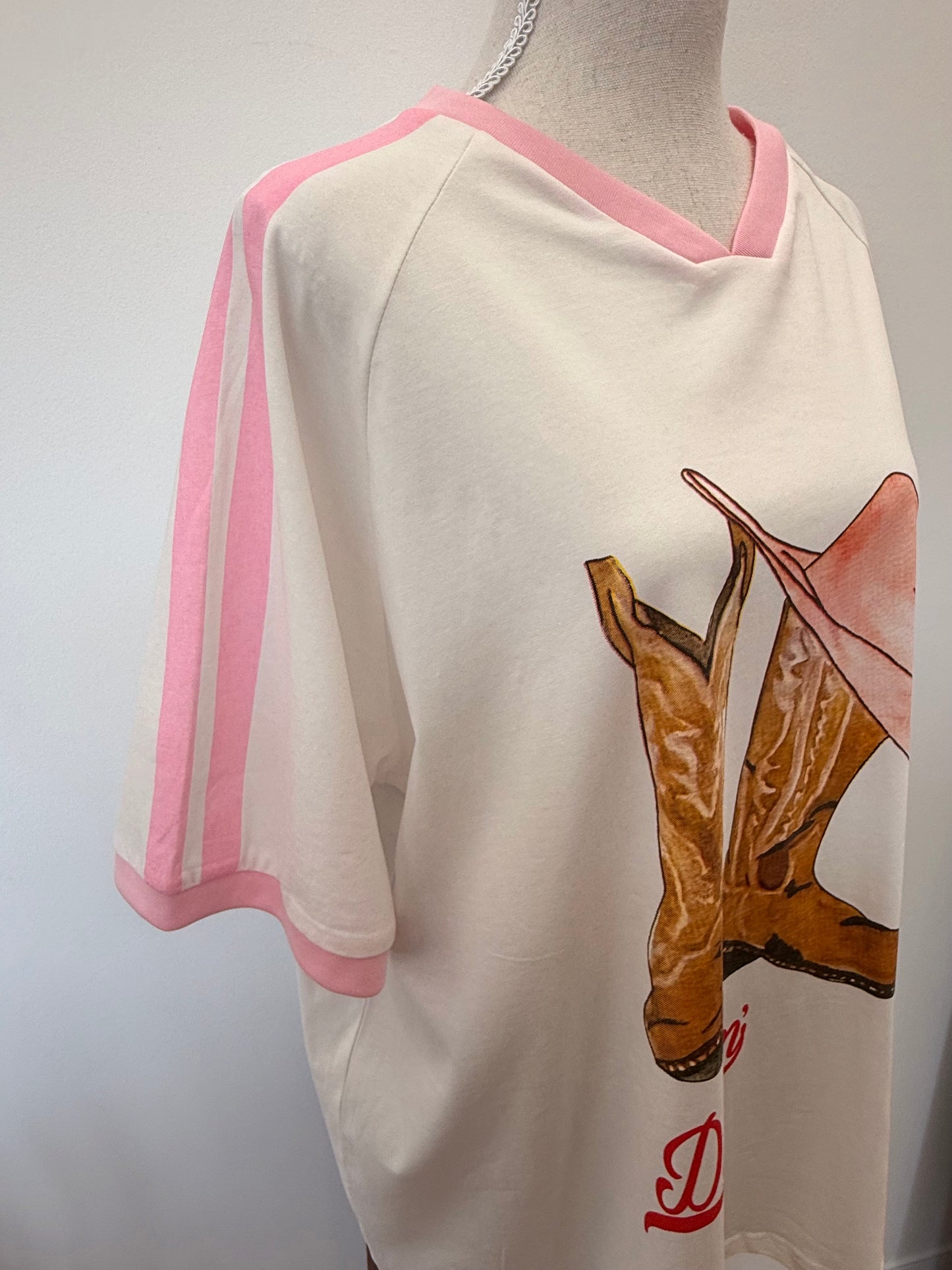 By Frankie/ Racer Tee- Darlin Boots