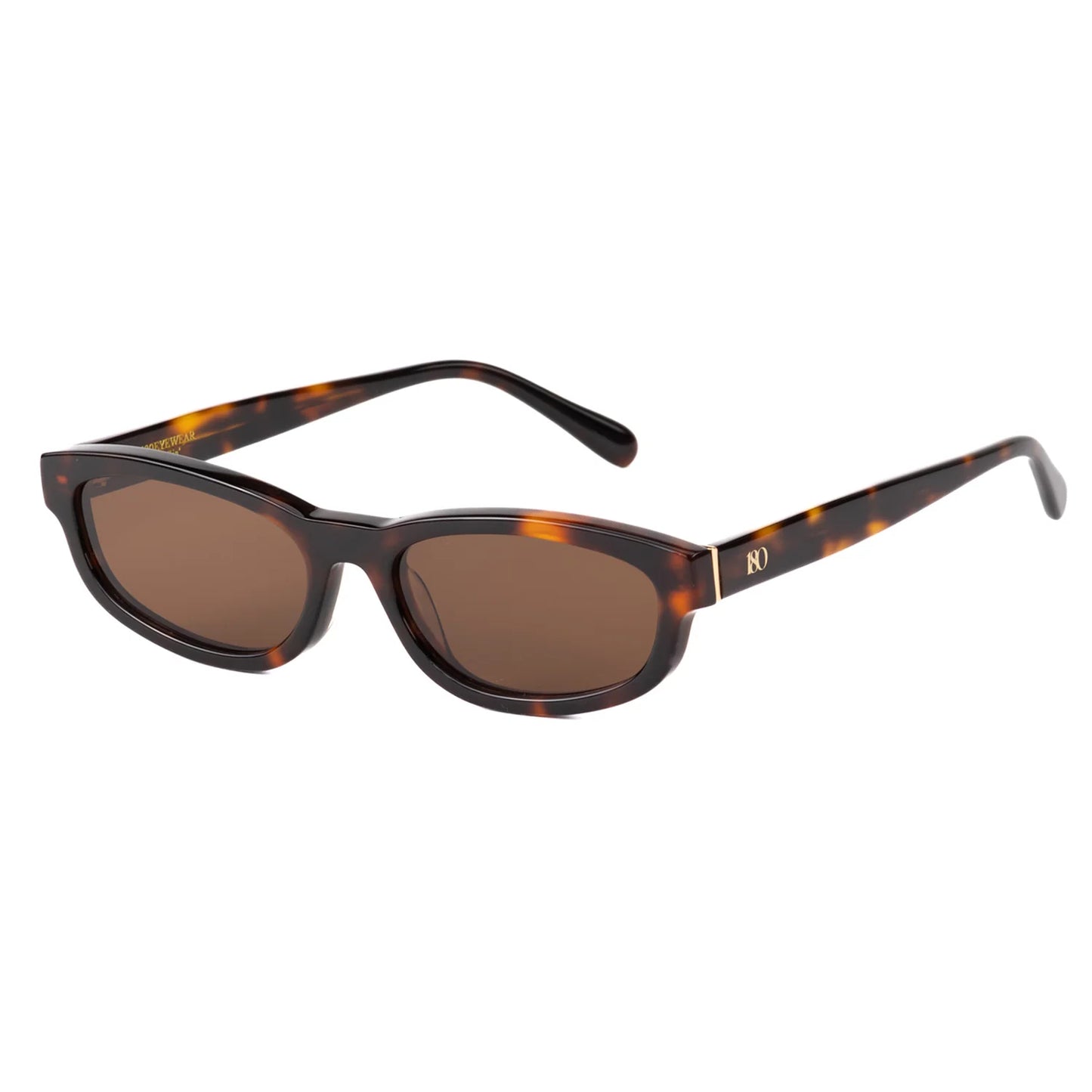 180 EYEWEAR 'GIA' FT. DARK TORT W. BROWN LENS