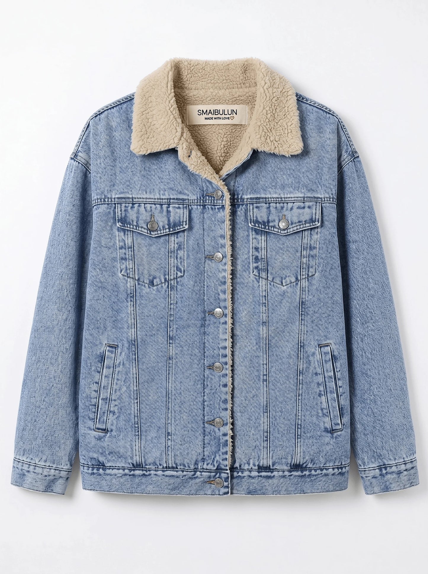 Hazel Fleece Lined Denim Jacket