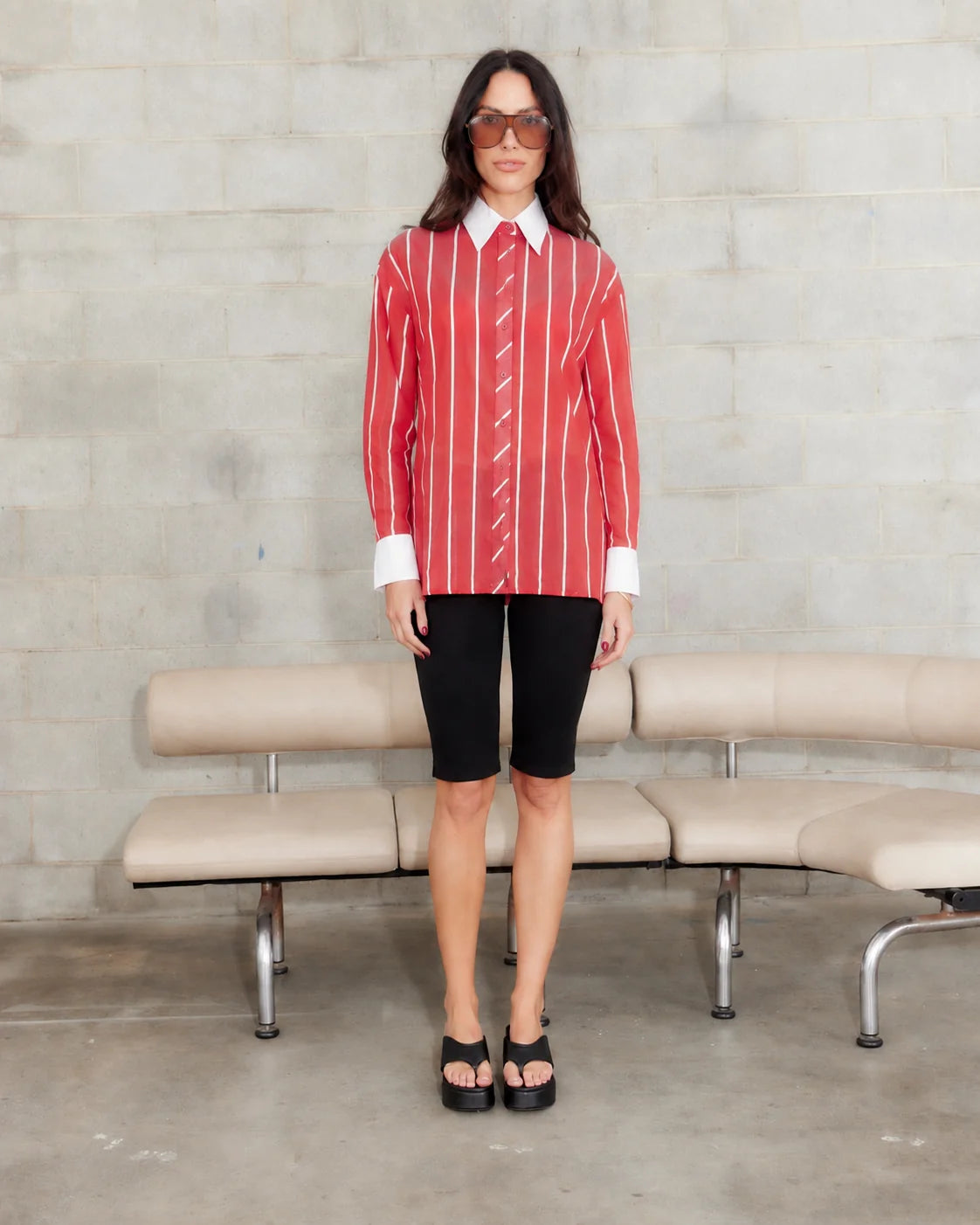 Romy Shirt- Red