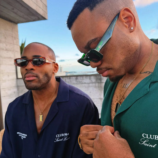 180EYEWEAR- 'ZAII II' FT. TRANSPARENT GREEN W. BLACK LENS