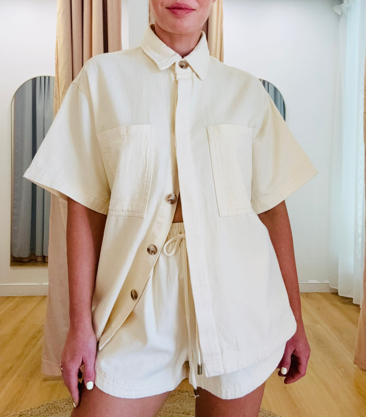By Frankie/ Kai Denim Set- Butter
