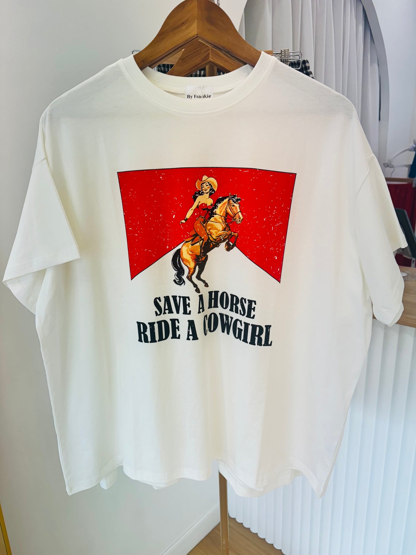 By/Frankie- Save a horse Tee