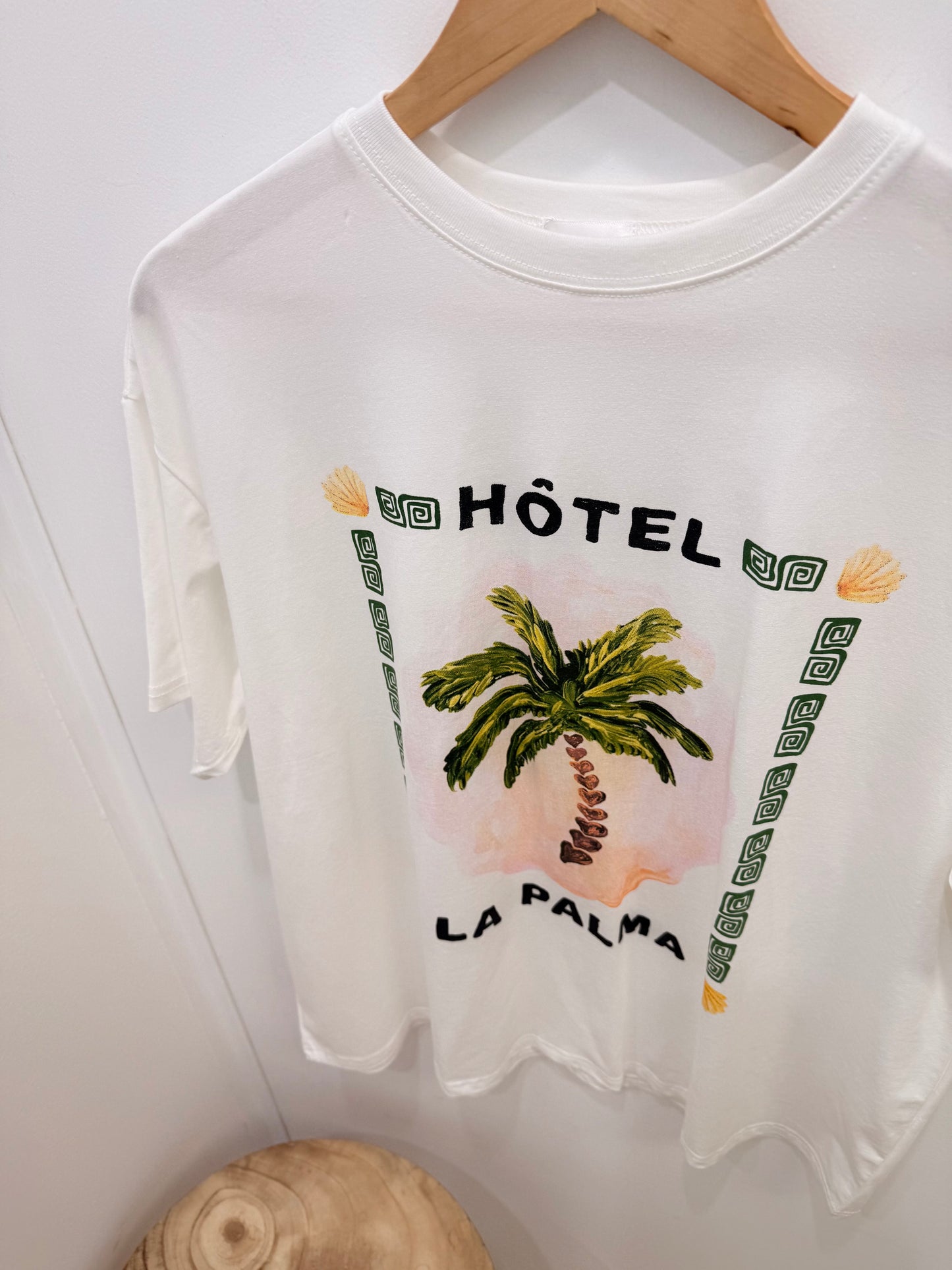 By Frankie/ La Palma Tee- white