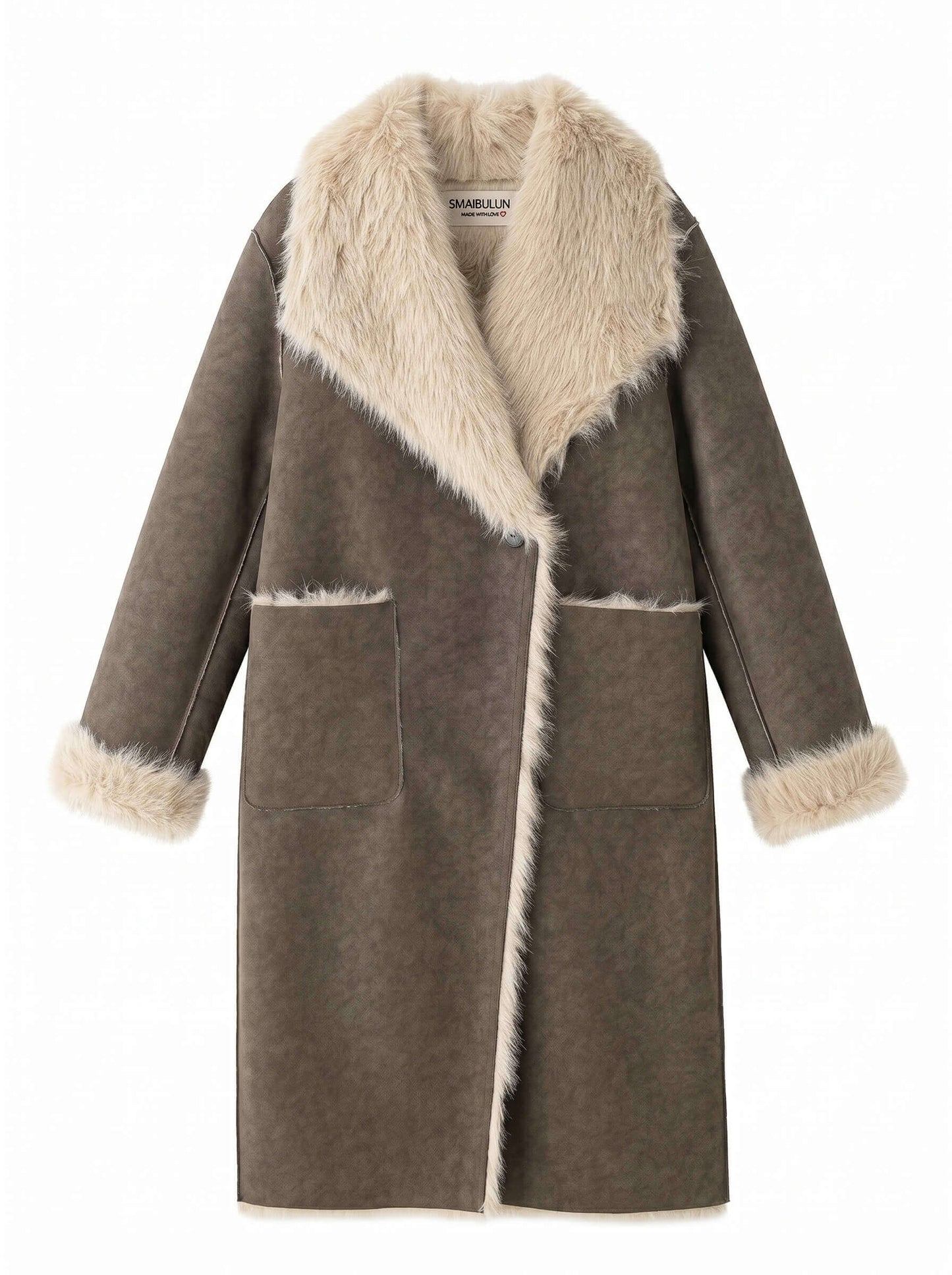 Sasha Reversible Suede Coat