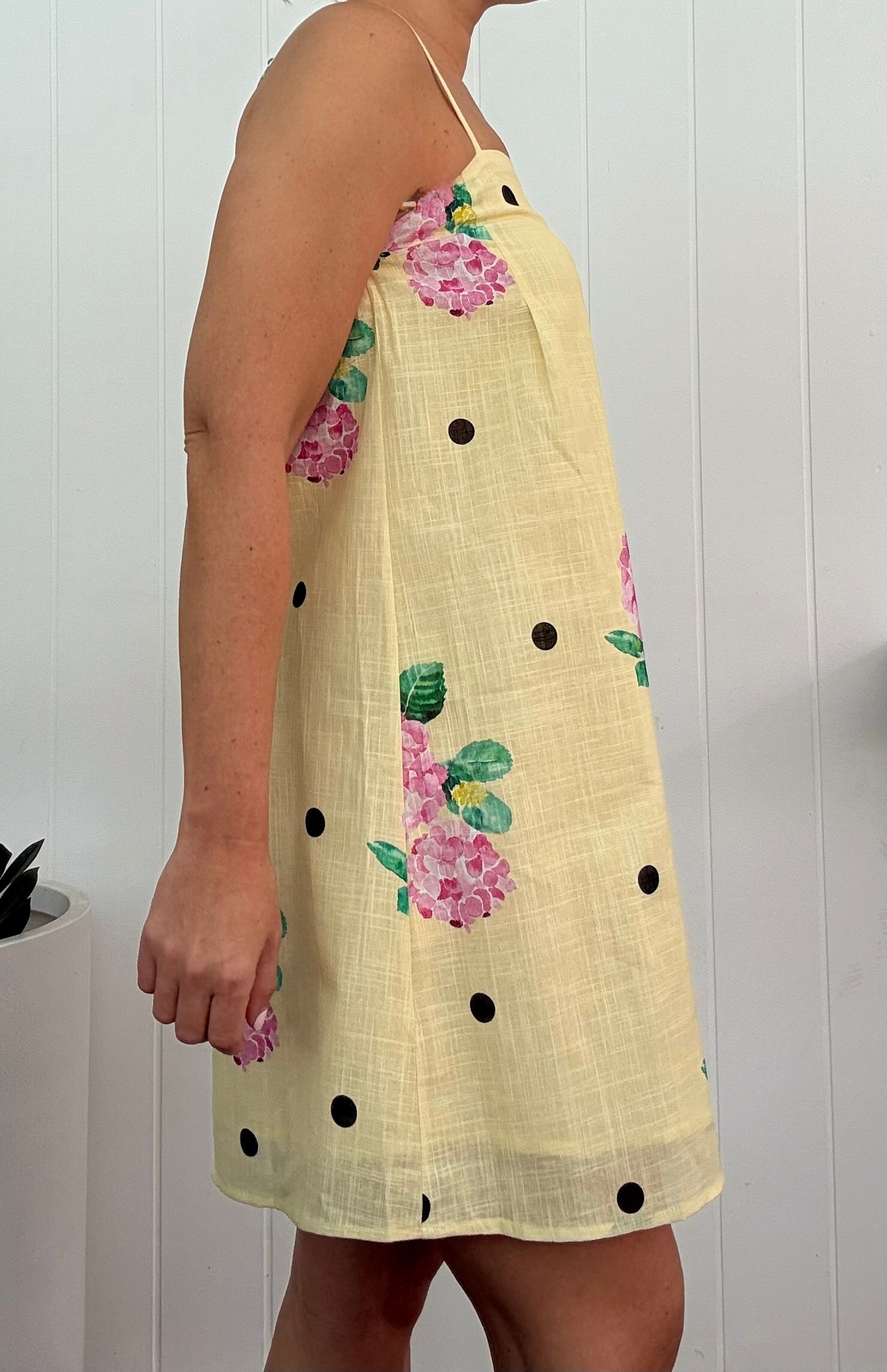 By Frankie/ Hydrangea Polka Dress