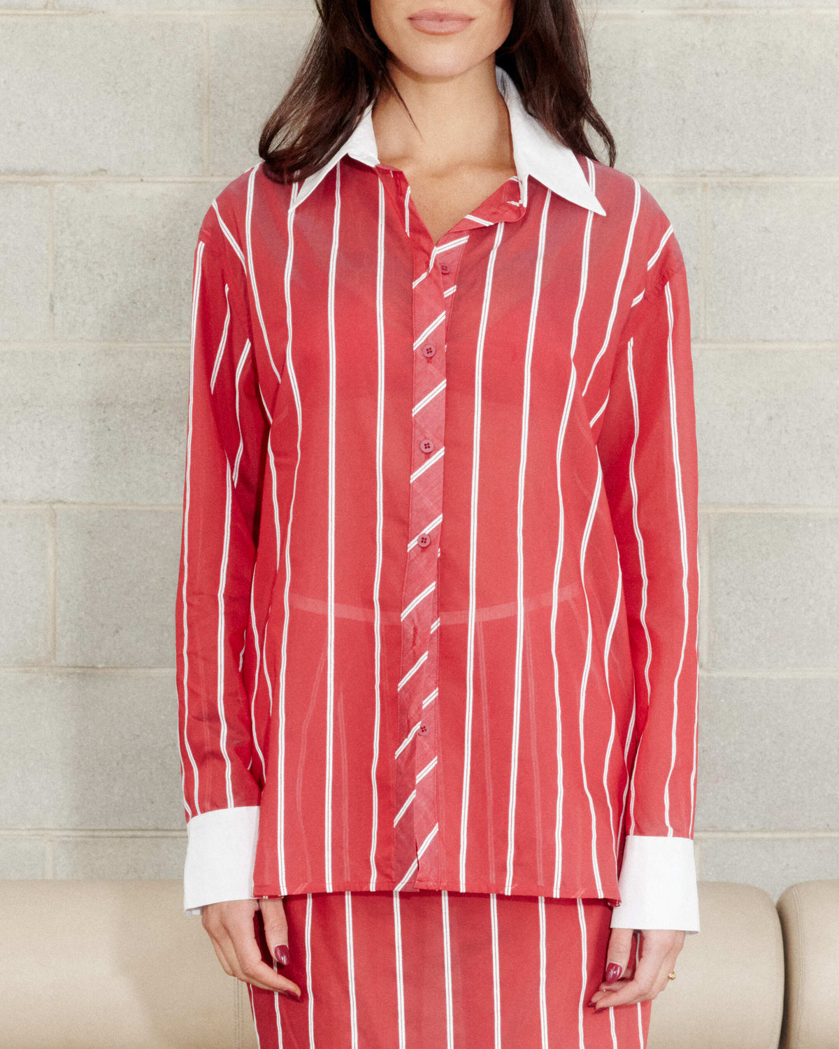 Romy Shirt- Red