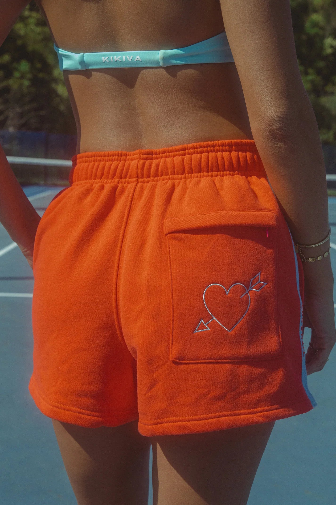 CRACKER DAY CLUB X HALL CLOUD SHORTS - WATERMELON