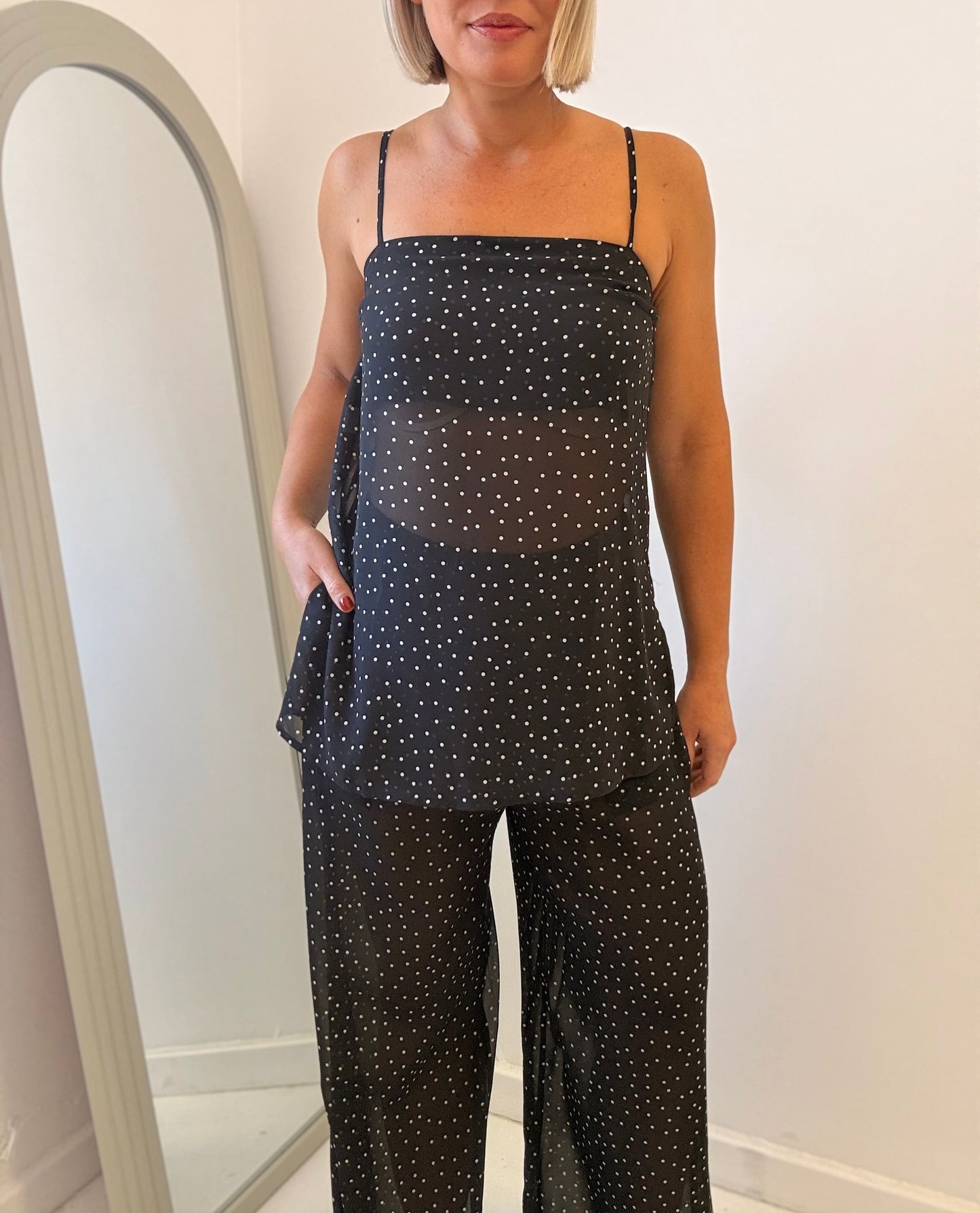 By Frankie / Billie Polka Dot Pant Set