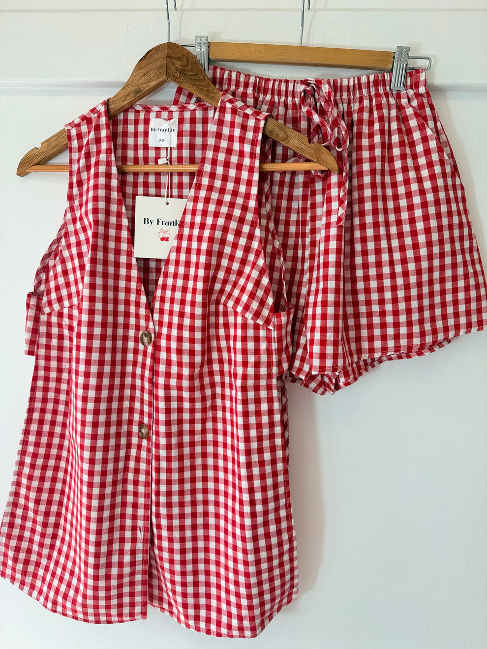 By Frankie/ Holiday Set Red Gingham Baylee Mae — free download