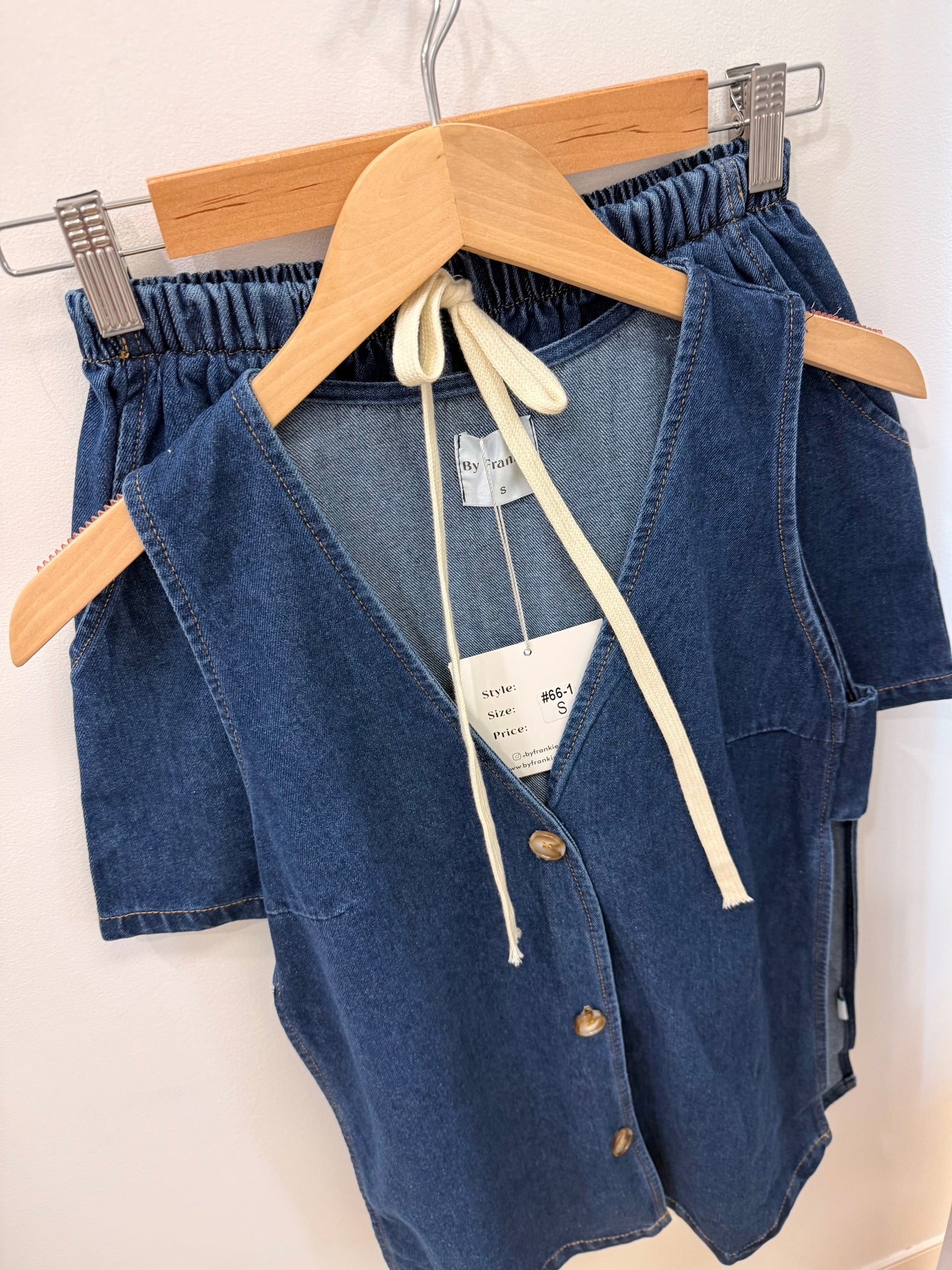 By Frankie/ Holiday Set- Dark Denim