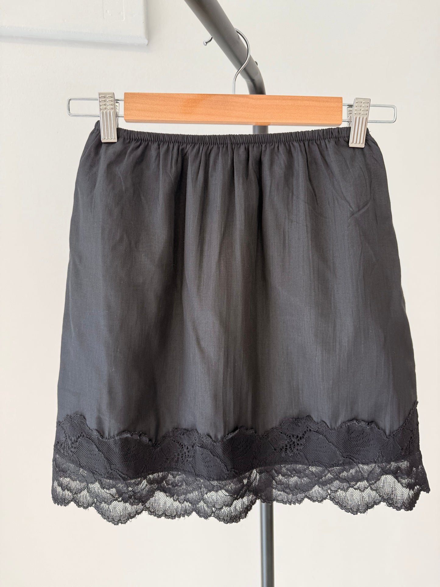By Frankie/ Lace Skirt- Black