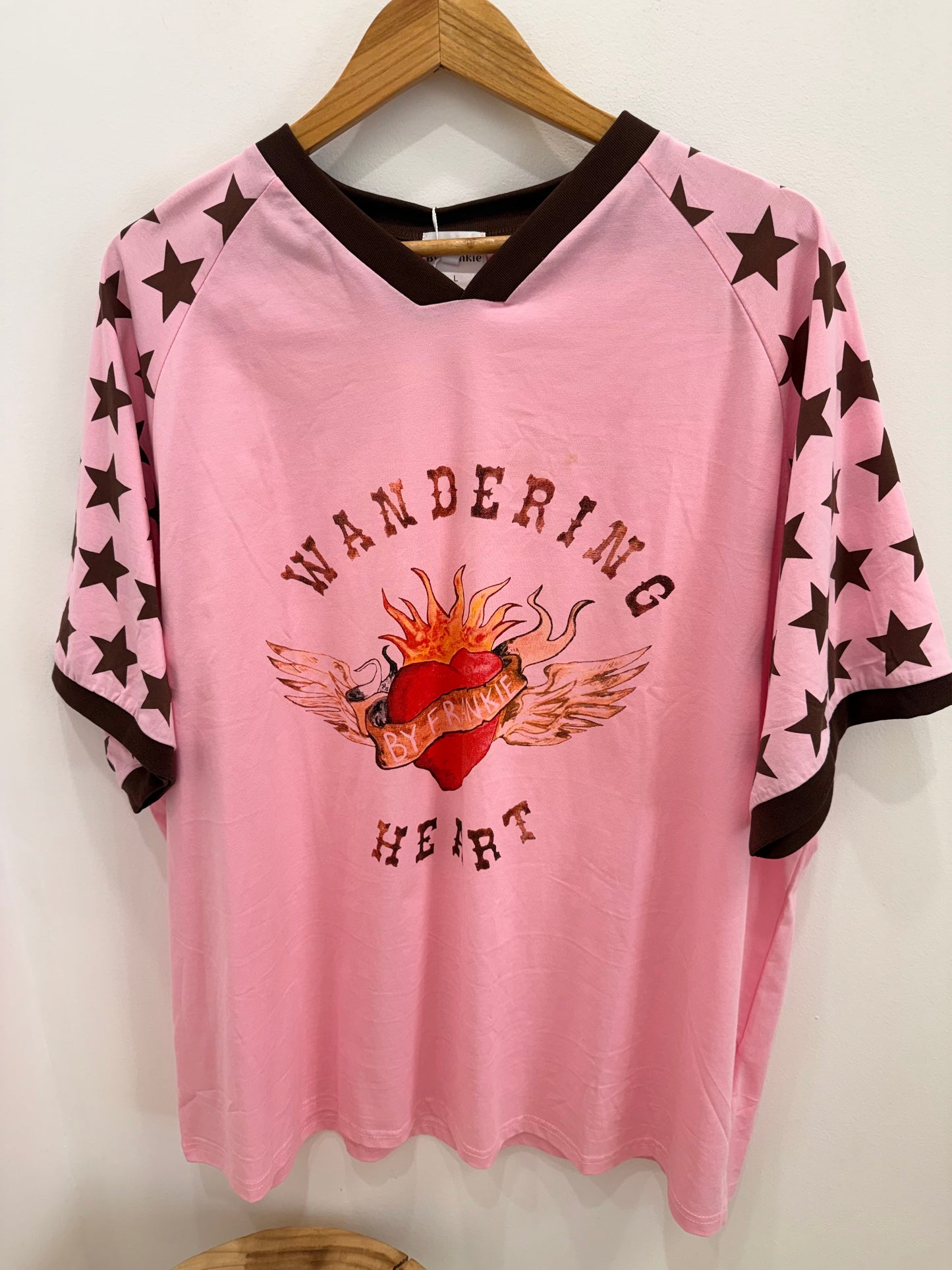 By Frankie/ Wandering Heart- Pink/ Mocha