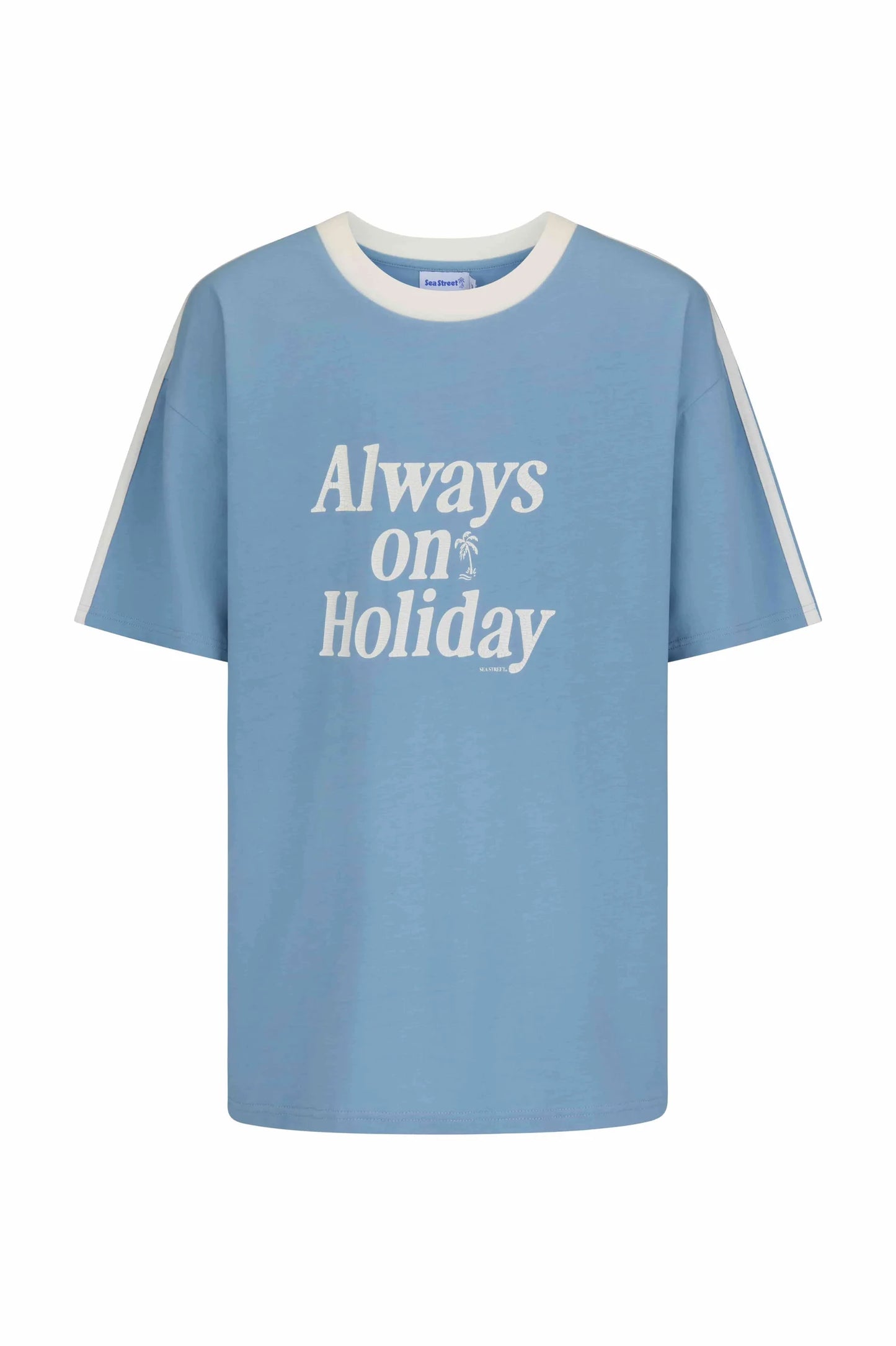 SEA STREET/ ALWAYS ON HOLIDAY T-SHIRT