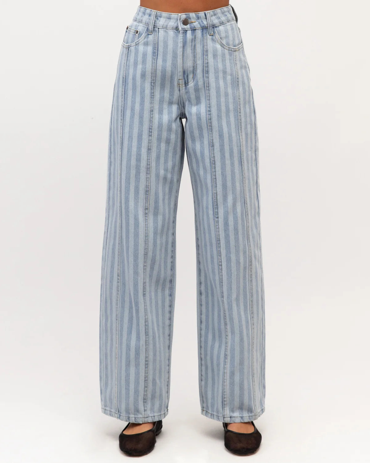 ARIEL STRIPE JEANS