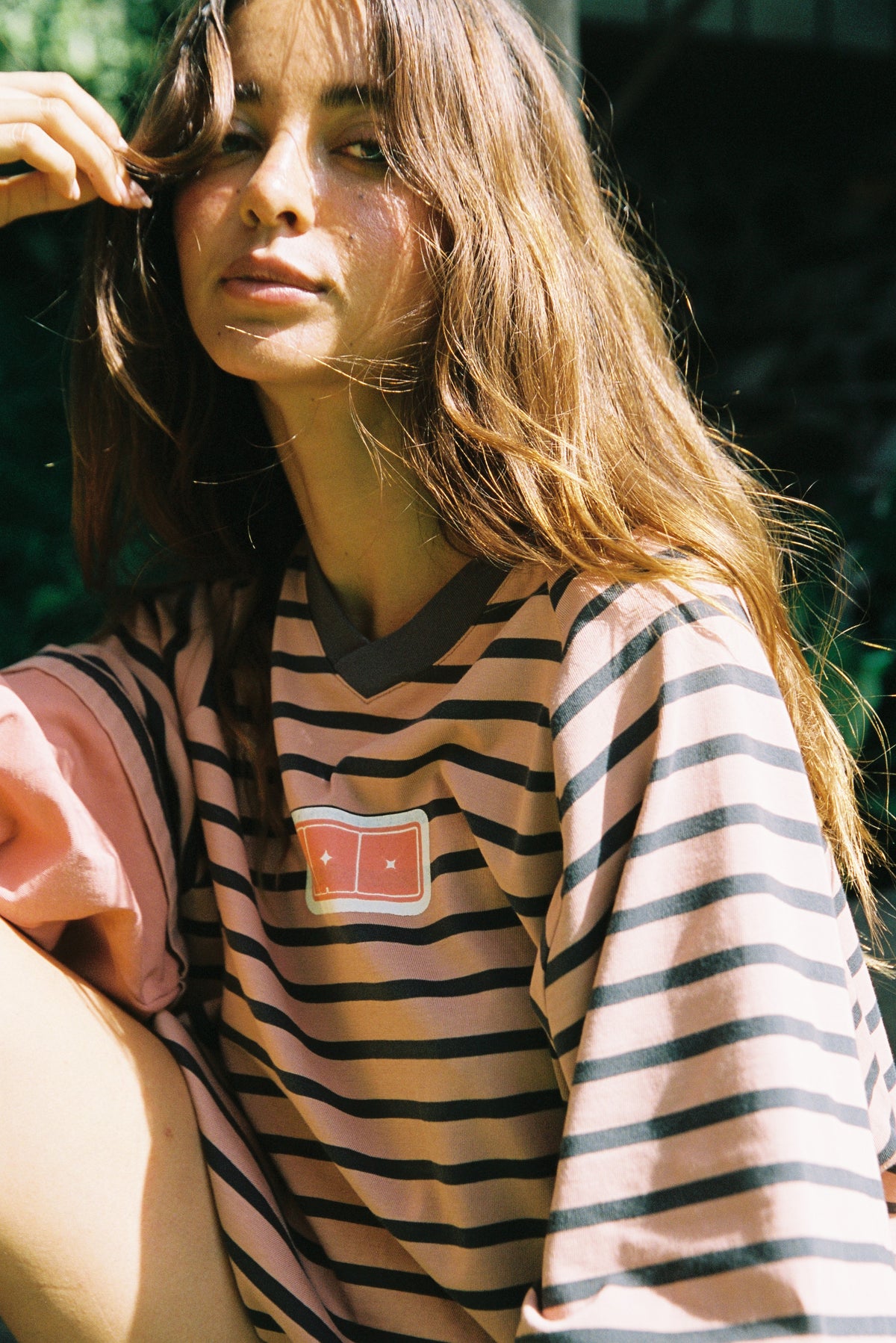CIAO CIAO/ DOUBLE TROUBLE LS TEE