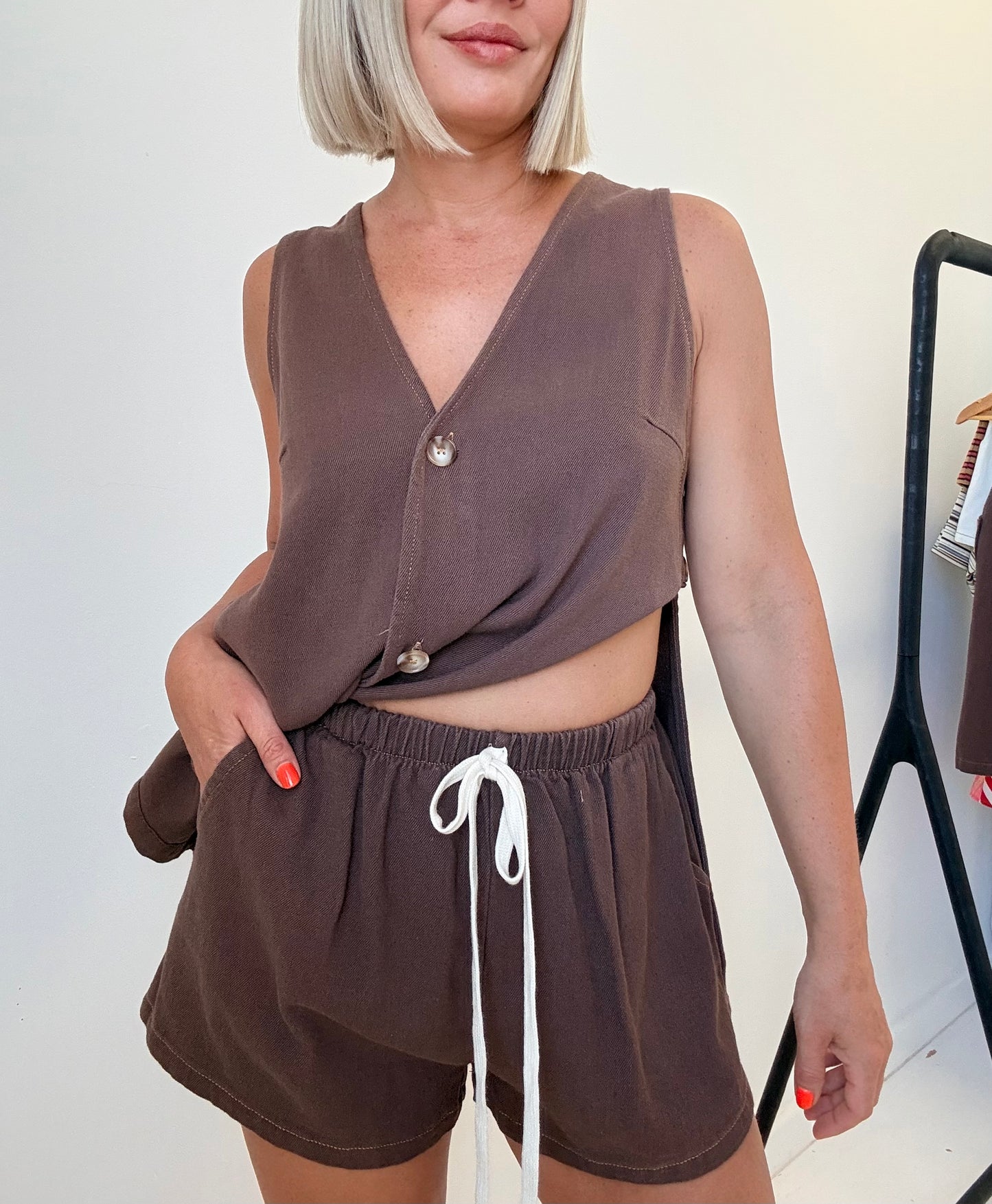 By Frankie/ Holiday Set- Chocolate Denim