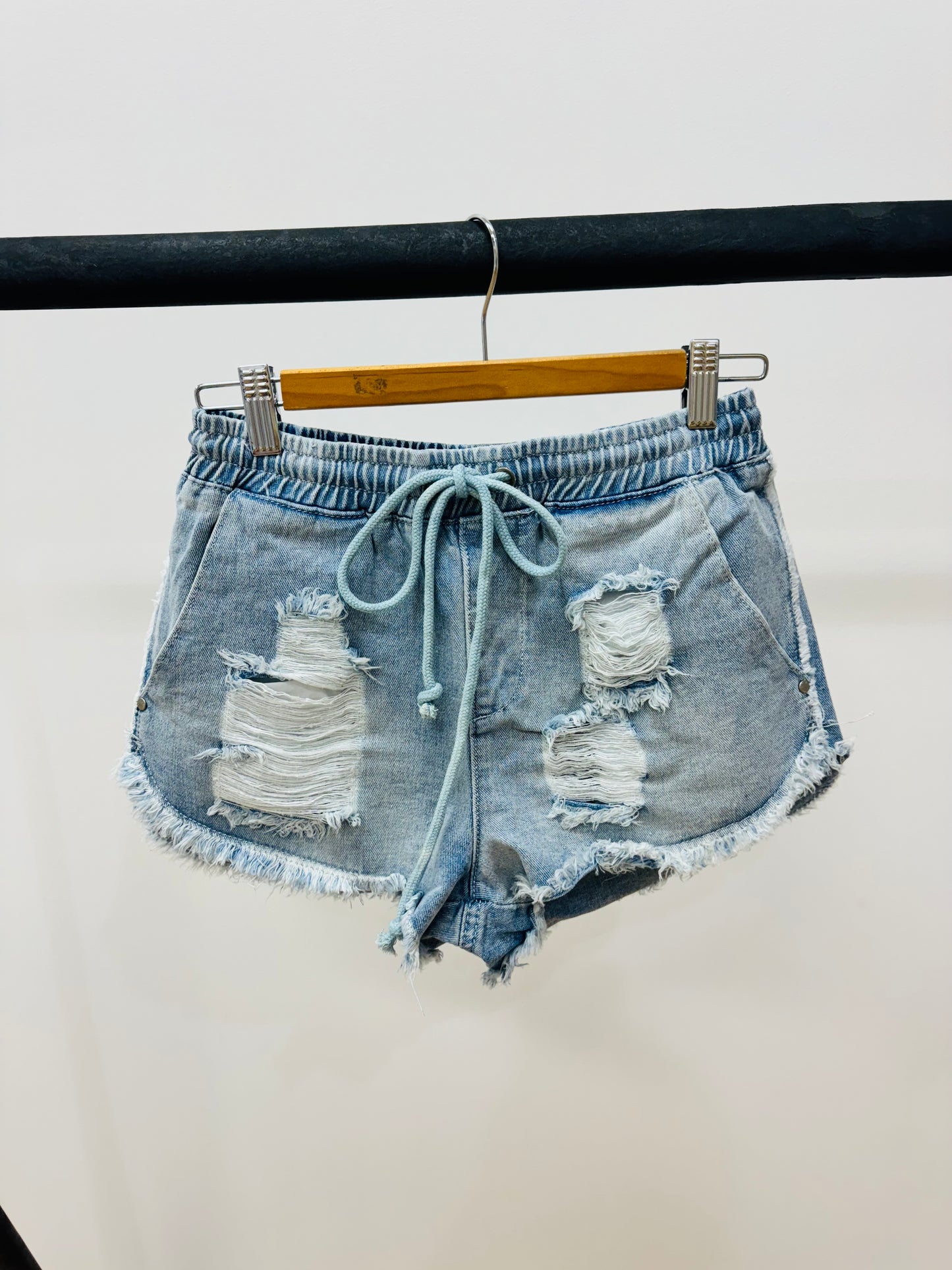 Indie denim shorts