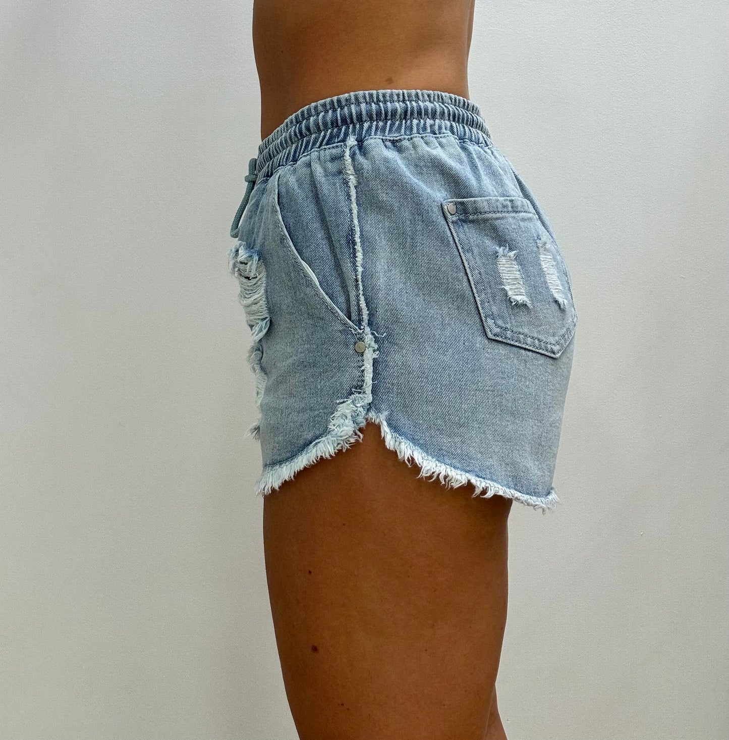 Indie denim shorts