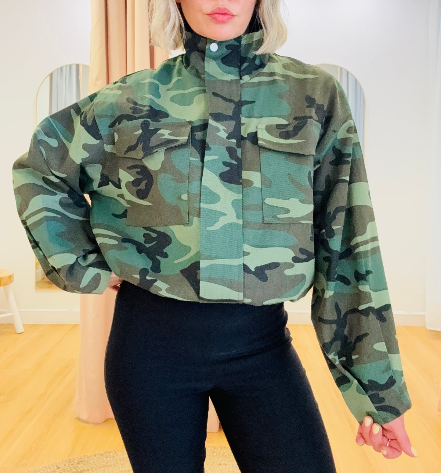 By Frankie / Lottie Bomber- Camo