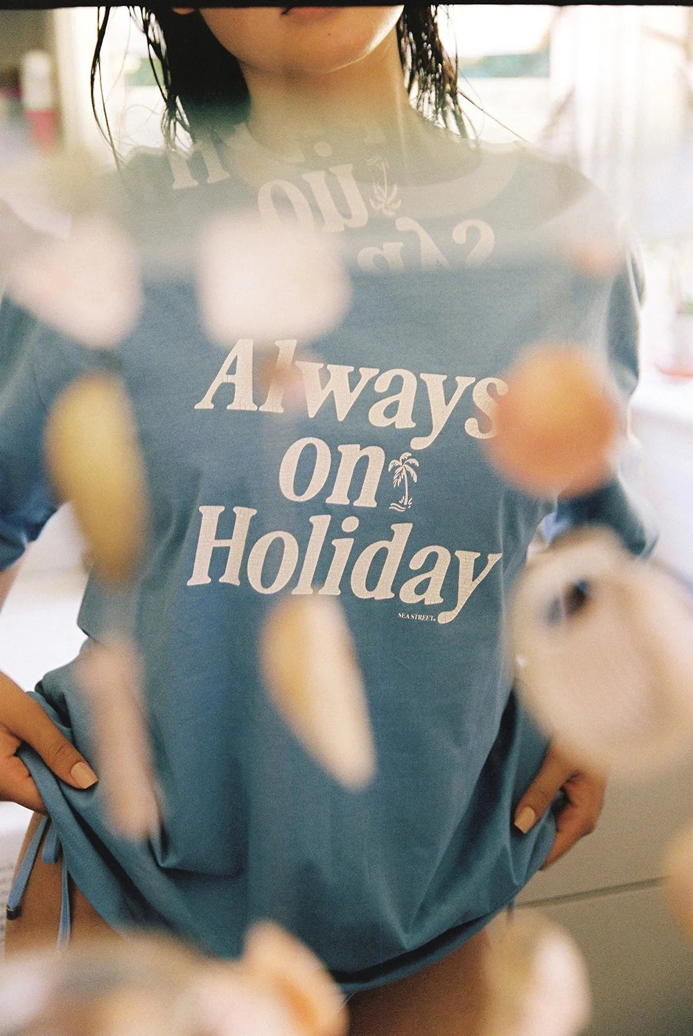 SEA STREET/ ALWAYS ON HOLIDAY T-SHIRT