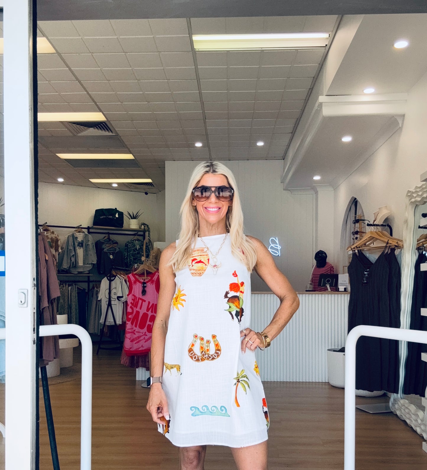 Moana Sleeveless Day Dress