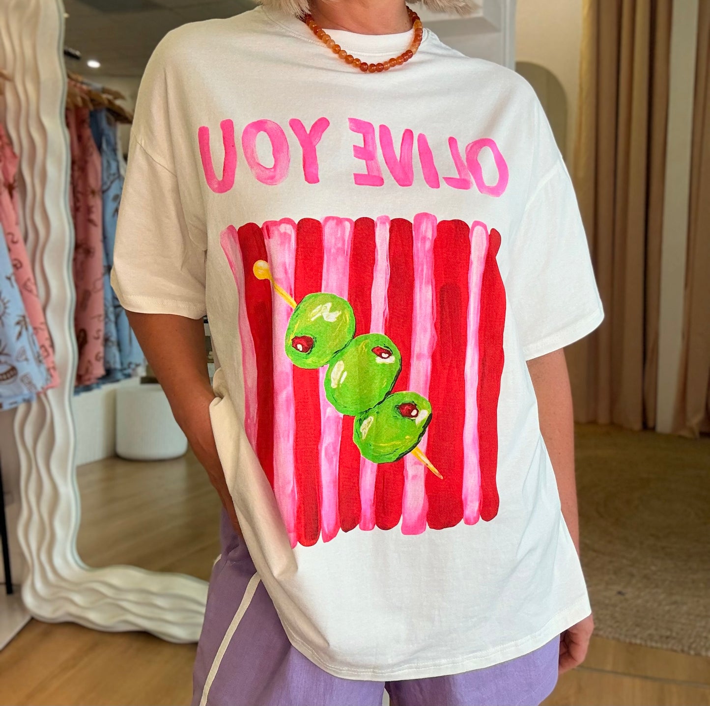 By Frankie/ Olive You Tee