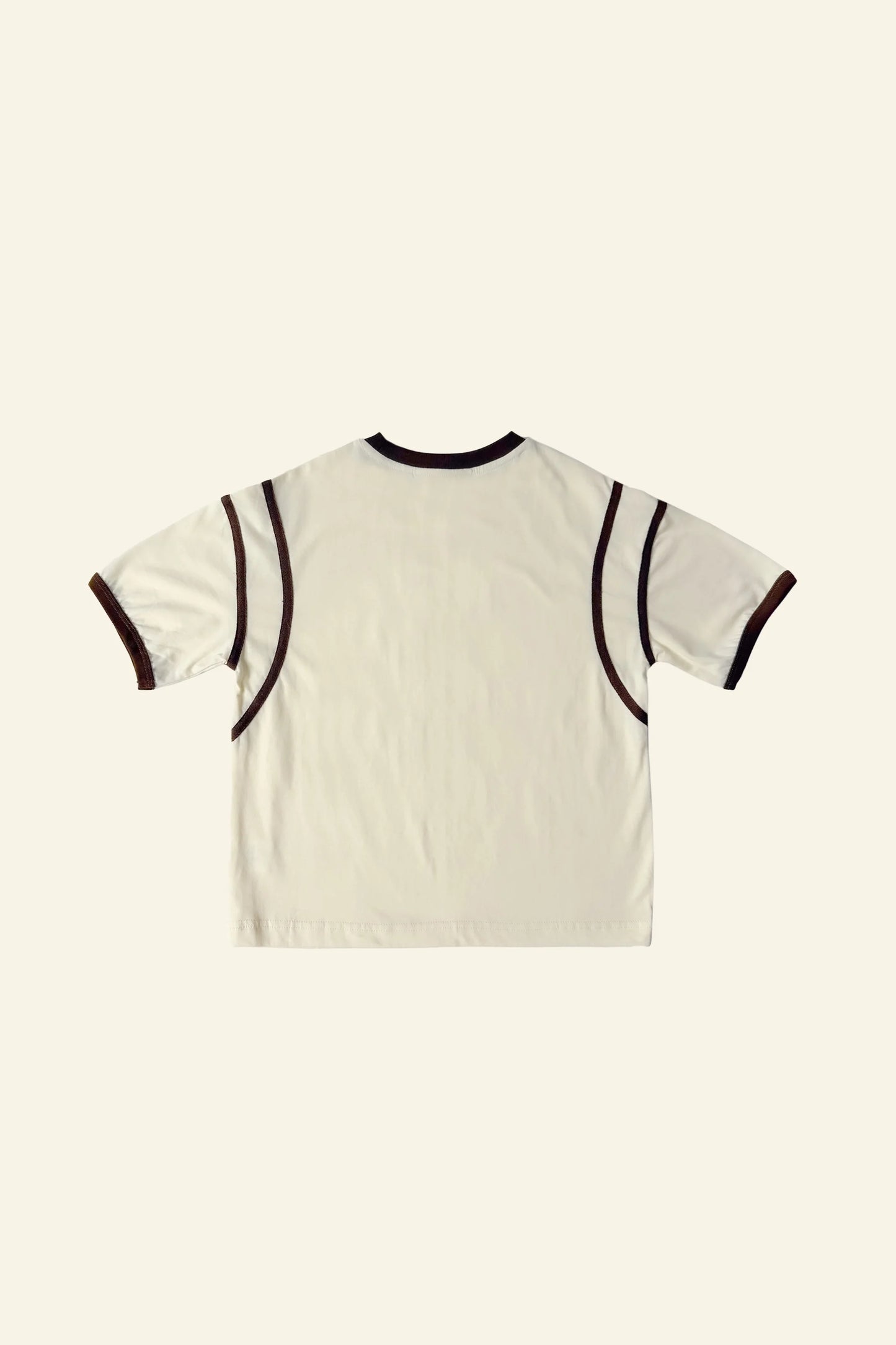 RACER CLUB TEE SHIRT - BUTTER