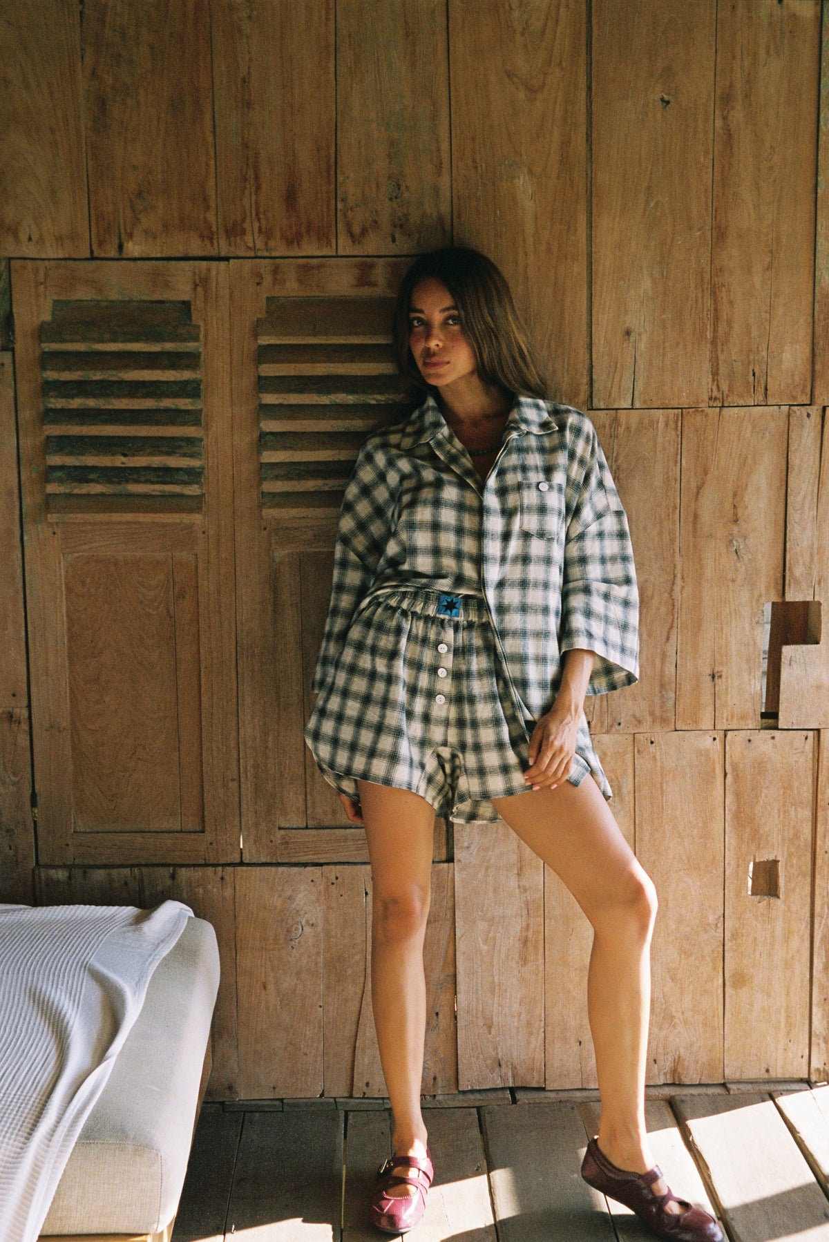 CIAO CIAO/ SONDER CHECK BUNGALOW SHIRT