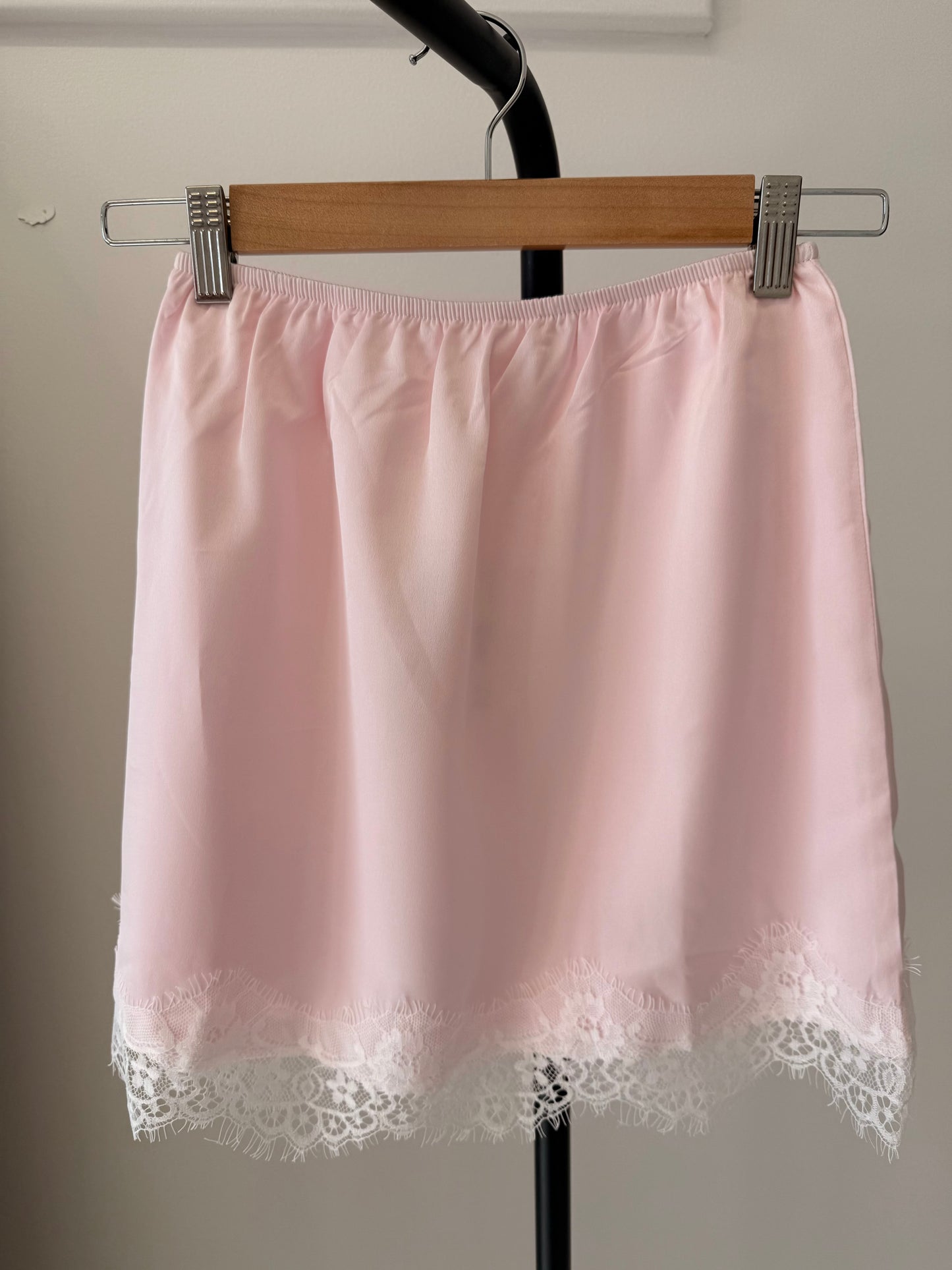 By Frankie/ Lace Skirt- Rose