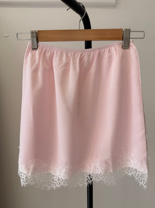 By Frankie/ Lace Skirt- Rose