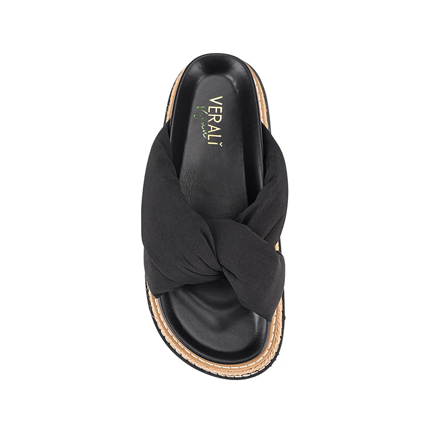 VERALI / THAMES FLATFORM SLIDES - BLACK