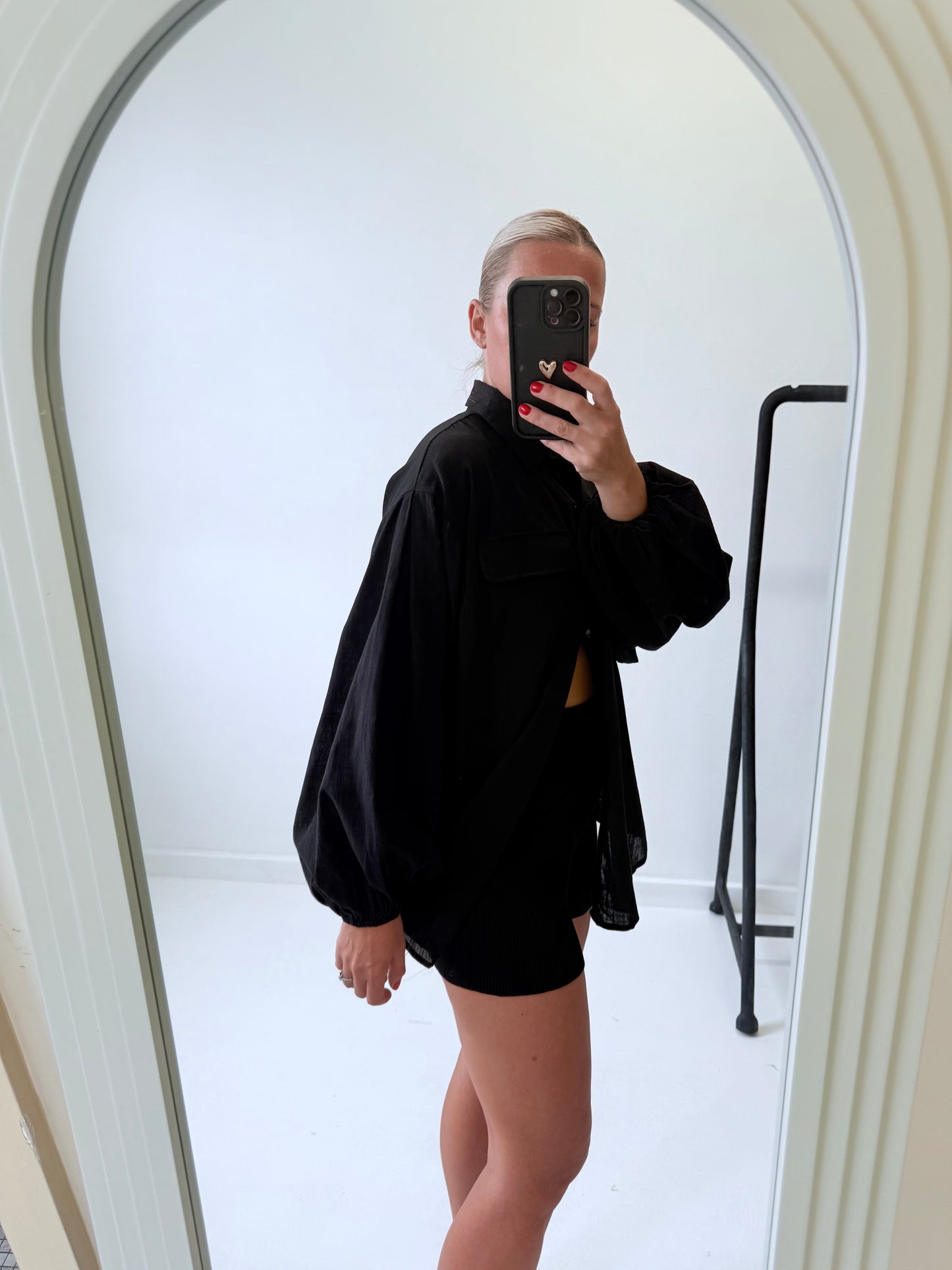 By Frankie / boho blouse- Black