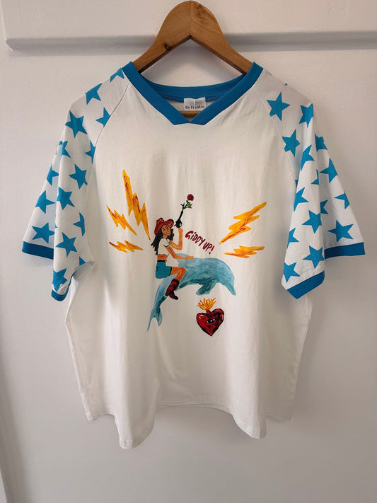 By Frankie / Giddy Up Oversized Tee